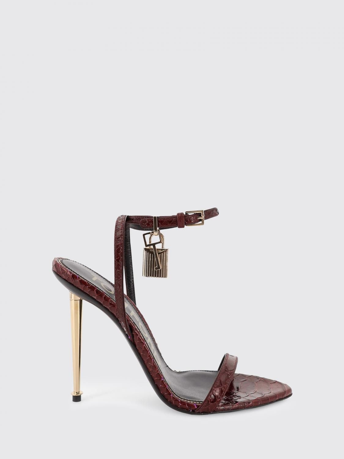 Tom Ford Tom Ford Heeled Sandal Woman Red Size US 7 / IT 37 - 1 Thumbnail