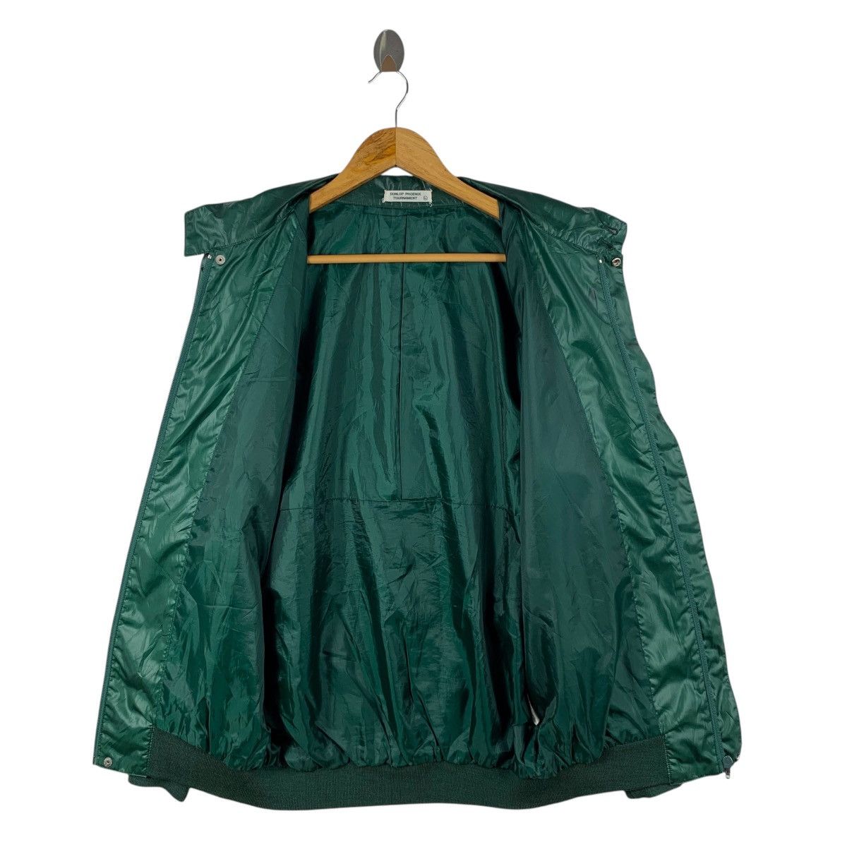 Dunlop × Phenix × Vintage Vintage DUNLOP Phoenix Tournament Small Logo Bomber Jacket Size US L / EU 52-54 / 3 - 3 Thumbnail
