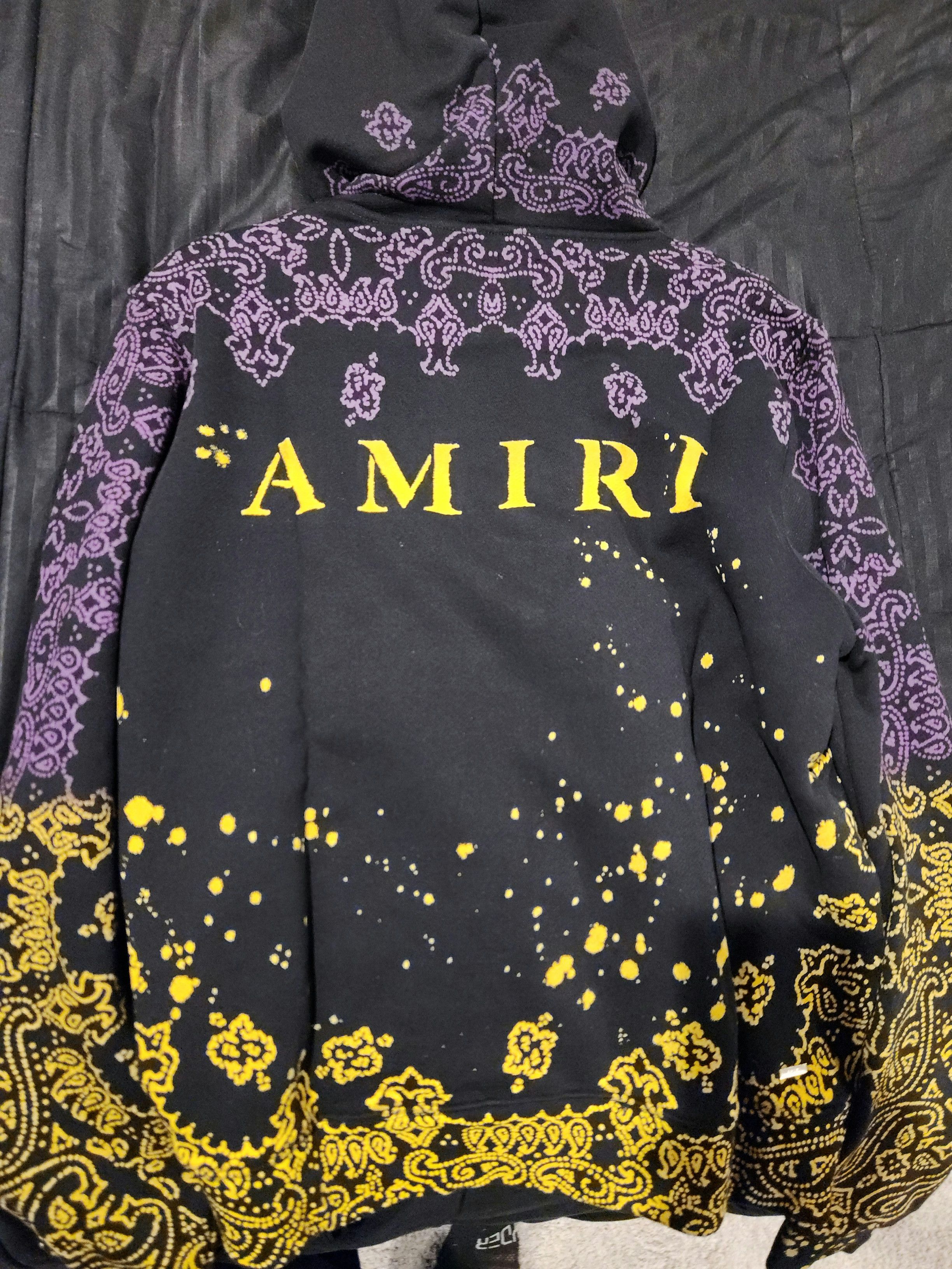Amiri Amiri bandana hoodie Size US S / EU 44-46 / 1 - 2 Thumbnail