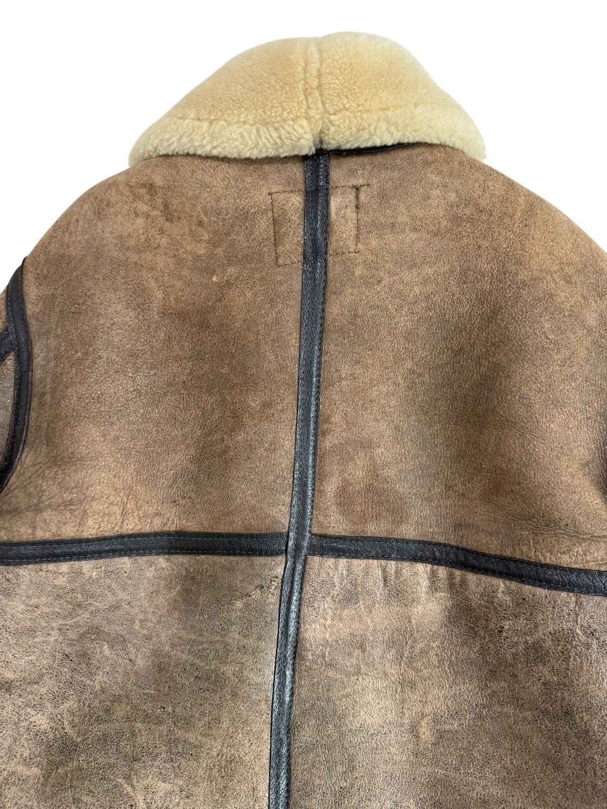 Schott SCHOTT BROS INC B3 TYPE JACKET SHEARLING SHEEP SKIN SIZE 44 Size US M / EU 48-50 / 2 - 8 Thumbnail