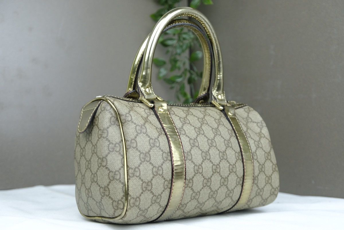 Gucci Gucci Handbag GG Supreme 193604 Brown and gold Size ONE SIZE - 6 Thumbnail