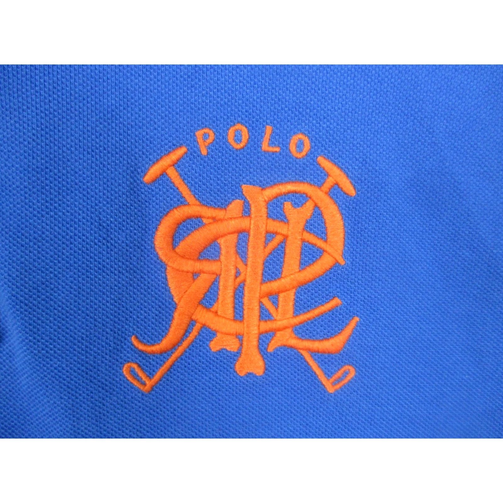 Polo Ralph Lauren VINTAGE Polo Ralph Lauren Polo Shirt Mens M Blue Pique Crest Logo Rugby Size US M / EU 48-50 / 2 - 2 Thumbnail
