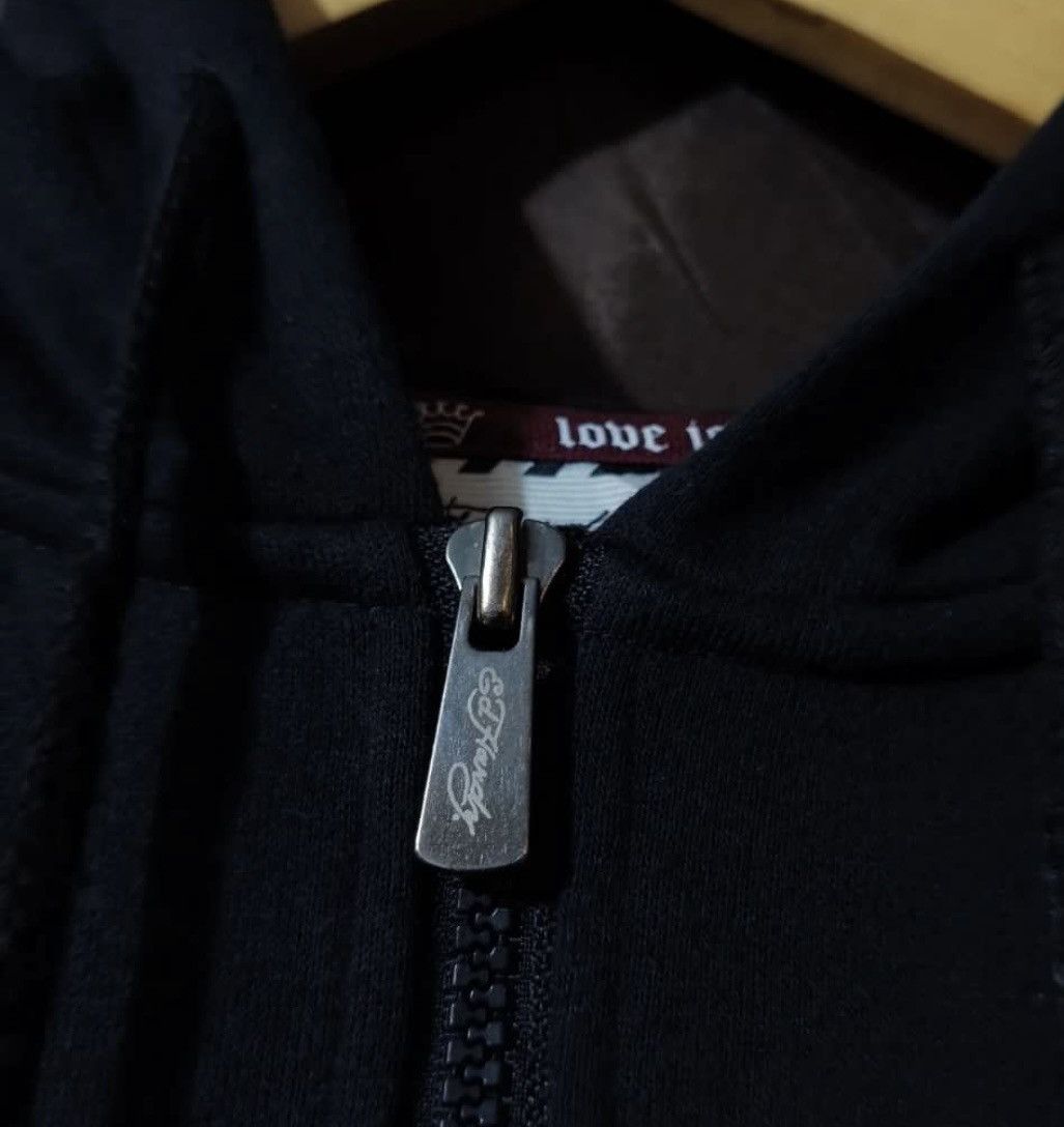 Ed Hardy × Japanese Brand × Vintage Vintage Ed Hardy Zipper Hoodie Size US M / EU 48-50 / 2 - 5 Thumbnail