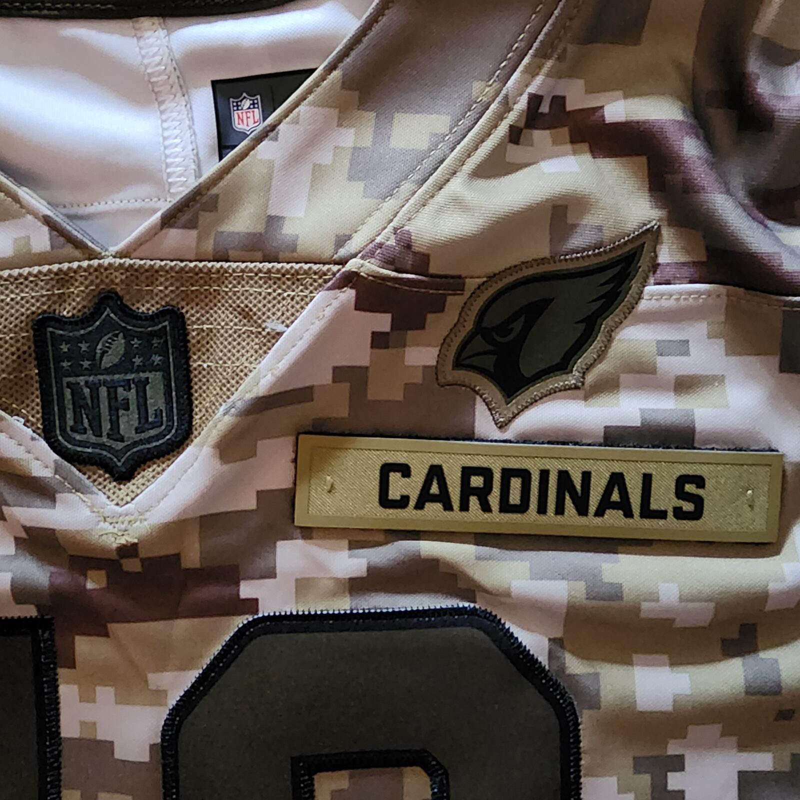 Nike Arizona Cardinals NFL Camo Football Jersey #40 Tillman Size ONE SIZE - 3 Thumbnail
