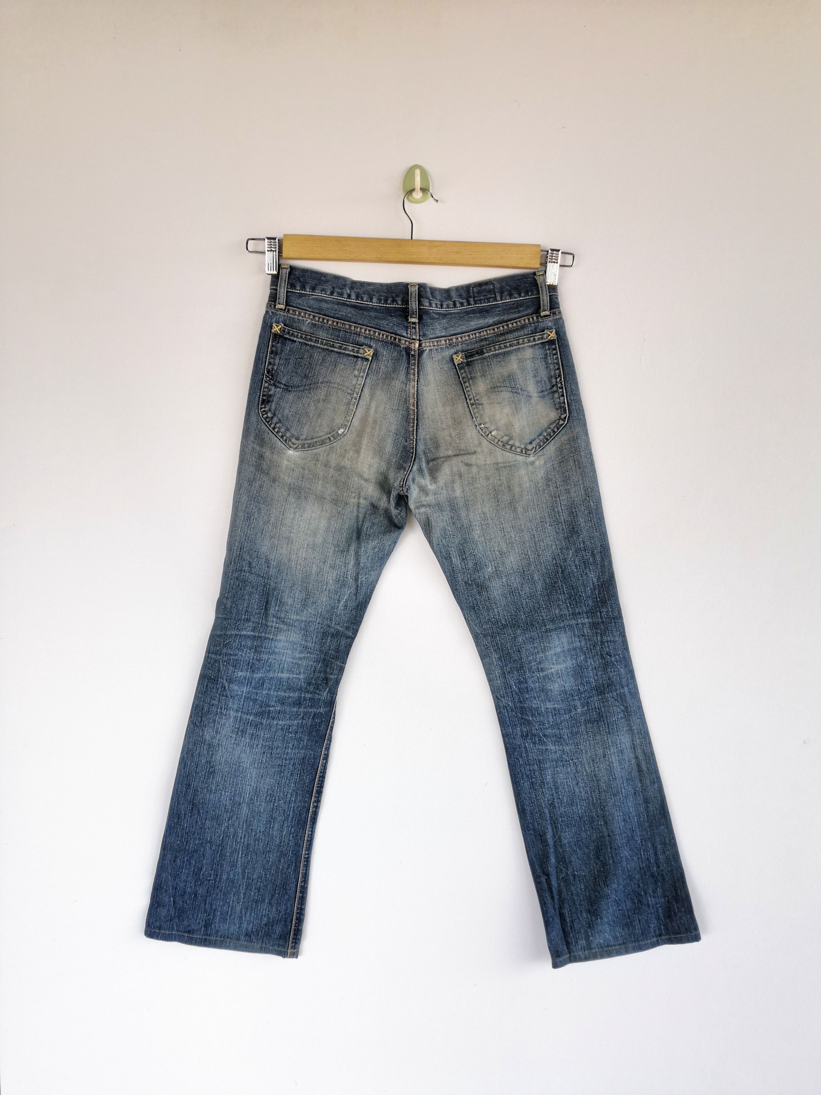 Lee Vintage 80s Lee Denim Lee Distressed Jeans Lee Rusty Pants Size US 30 / EU 46 - 2 Thumbnail
