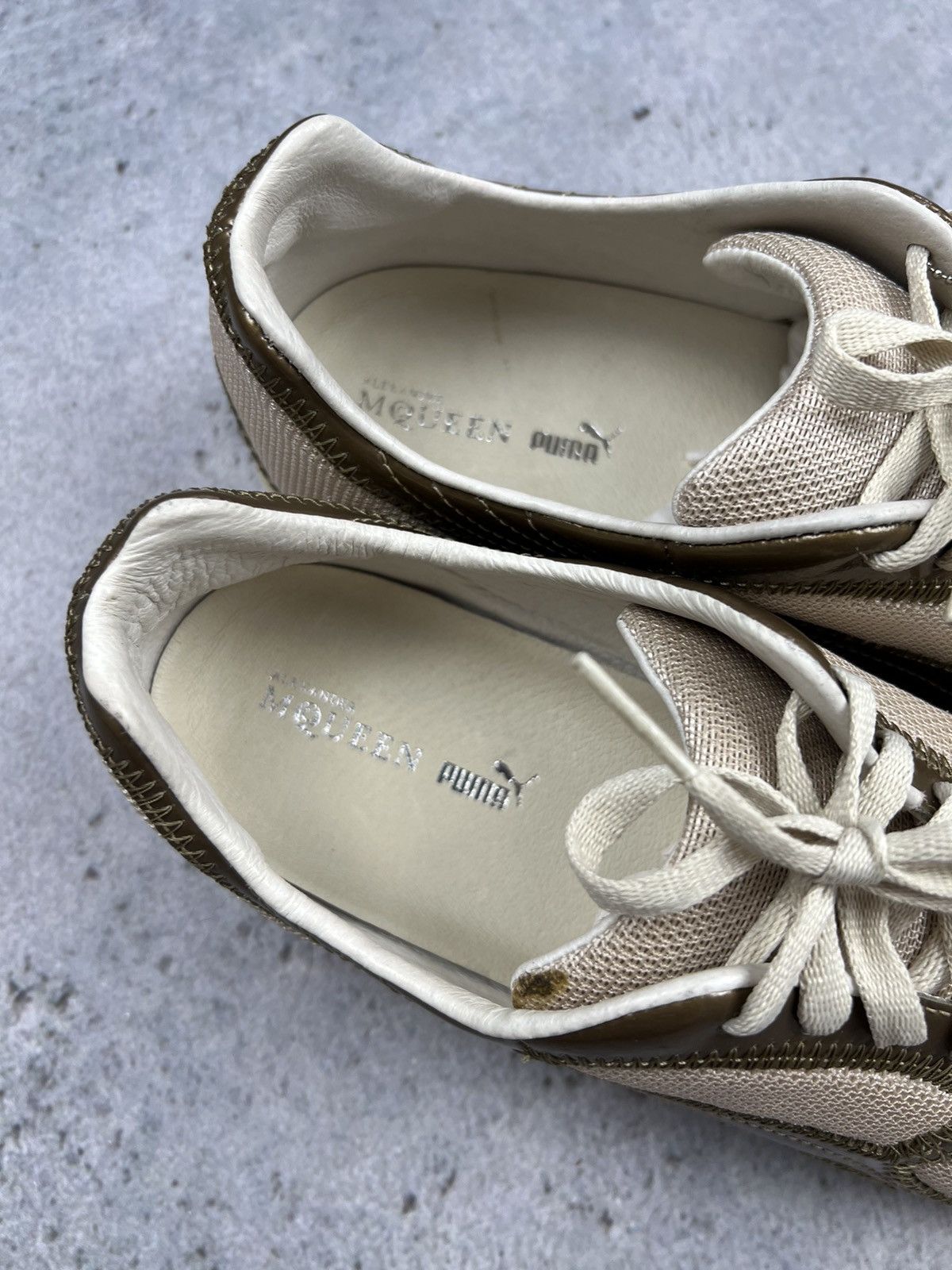 Archive Puma x Alexander McQueen Asymmetrical sneakers