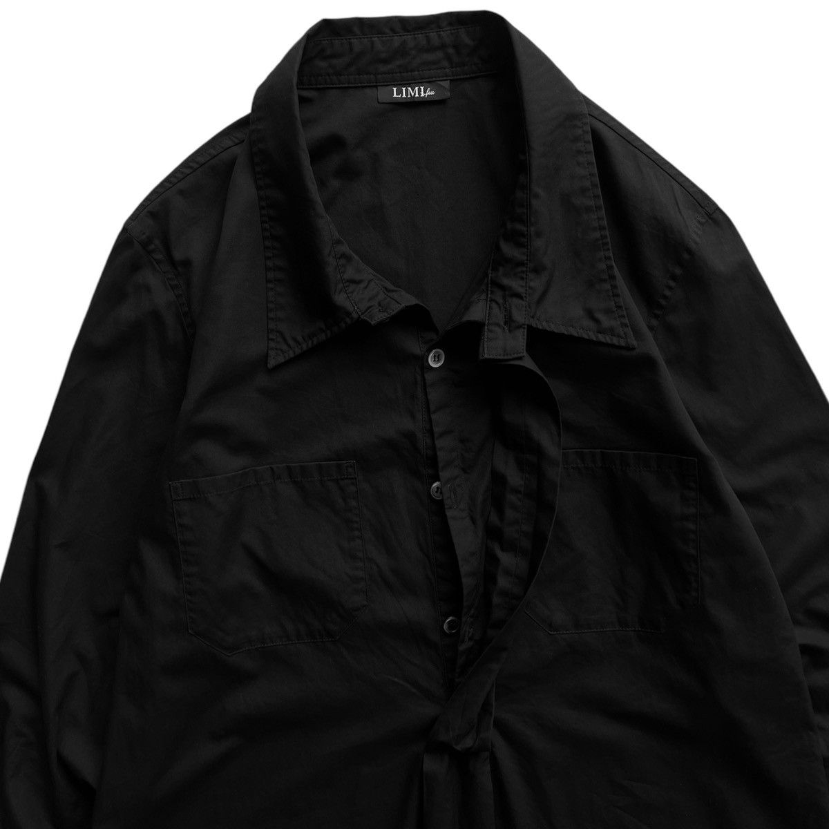 Limi Feu × Y's × Yohji Yamamoto LIMI feu YOHJI YAMAMOTO GROUP DRESS SHIRT Size S / US 4 / IT 40 - 2 Thumbnail