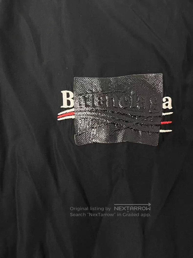 Balenciaga Balenciaga Coke Tape Printed Long Sleeve Detachable Hood J Size US XS / EU 42 / 0 - 3 Thumbnail