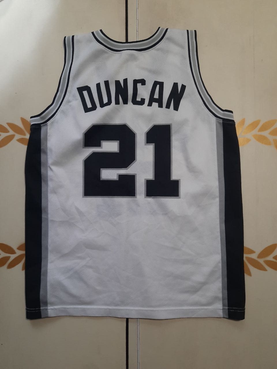 Champion × NBA Champion San Antonio Spurs Jersey #21 Duncan 1997-2000 Size US L / EU 52-54 / 3 - 9 Thumbnail