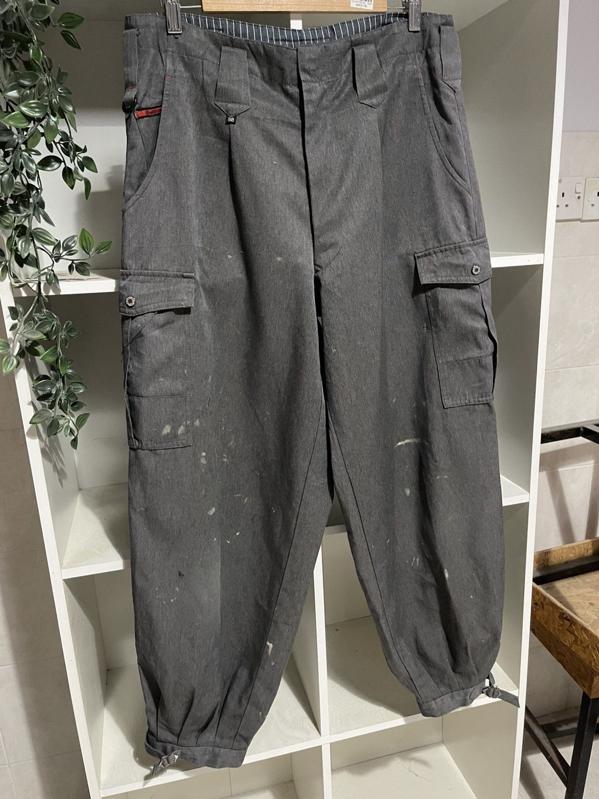 Japanese Brand Distressed Blackwolf Longknicker Pants Size US 31 - 4 Thumbnail