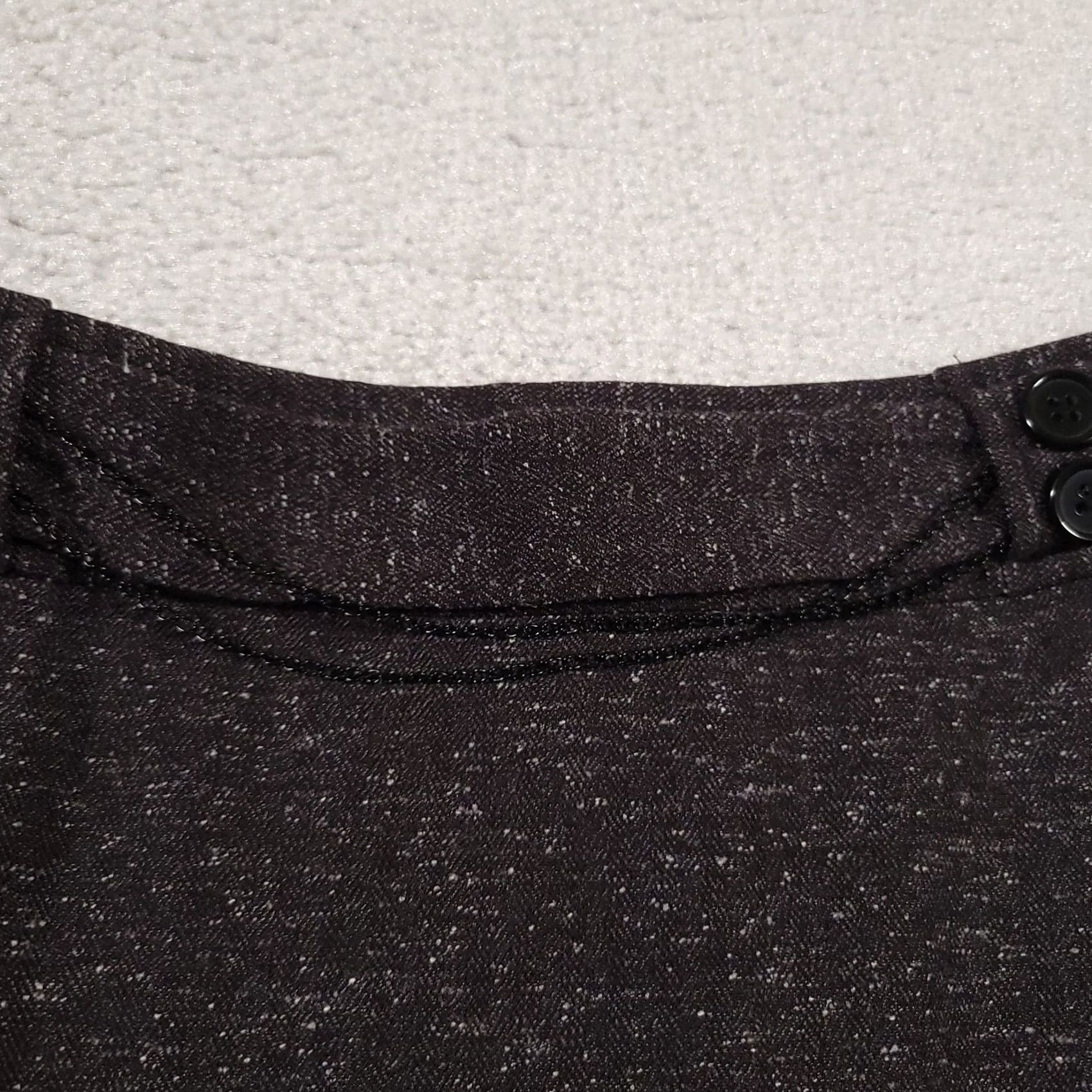 Worthington Worthington Pencil Skirt Women's 4 Gray Knit Lined Zip Knee Length Career Size 27" / US 4 / IT 40 - 4 Thumbnail