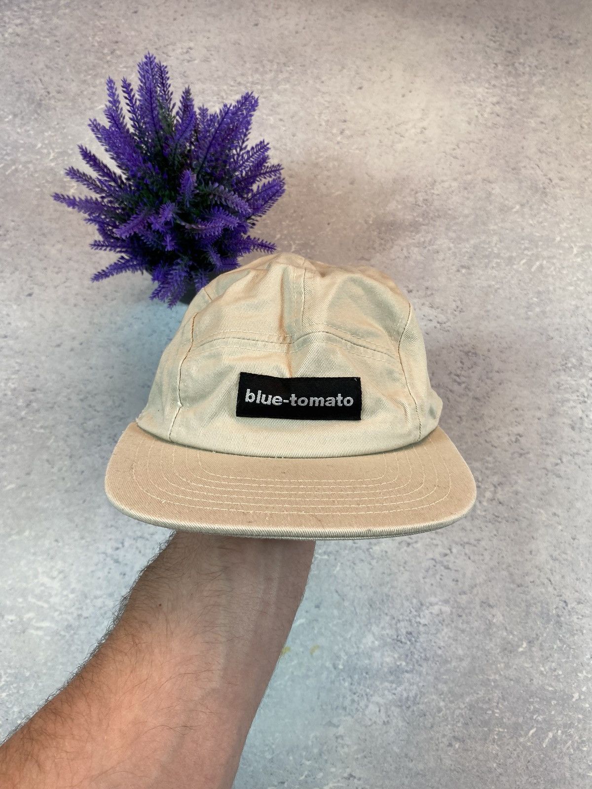 Japanese Brand × Vintage Blue Tomato Beige Cap Size ONE SIZE - 1 Thumbnail
