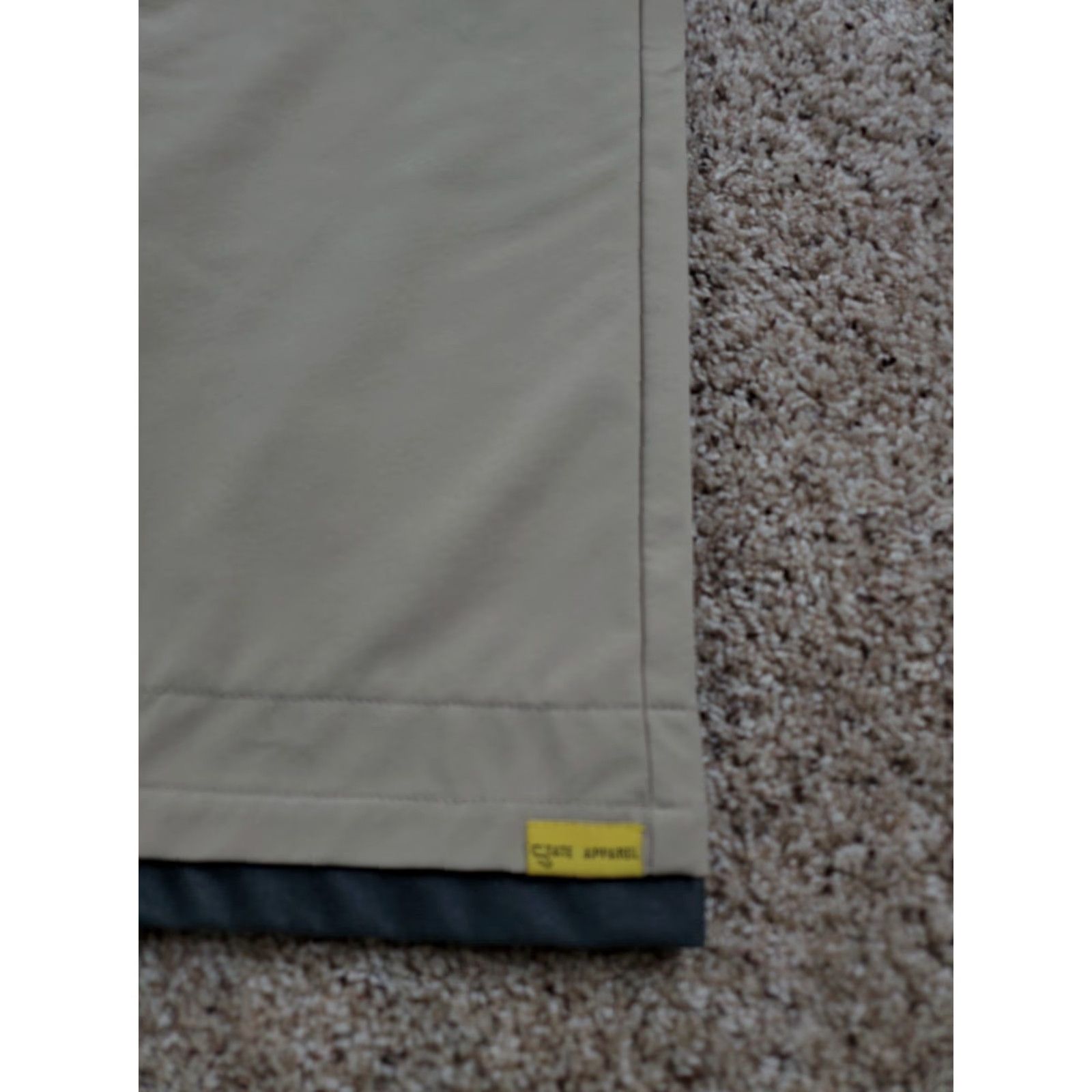 Vintage State Apparel Chino Pants Men 32 Brown Straight Leg 32 Inseam Polyester Spandex Regular Waist 32 Flat Front Machine Washable Vintage No Size US 32 / EU 48 - 3 Thumbnail