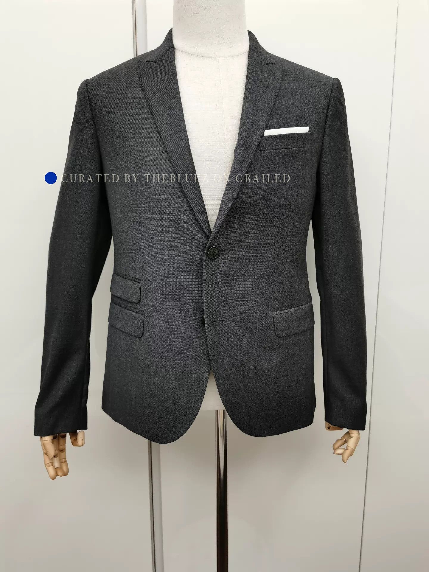 Neil Barrett Sleek Black Wool Suit in Size 48 Size US M / EU 48-50 / 2 - 1 Thumbnail