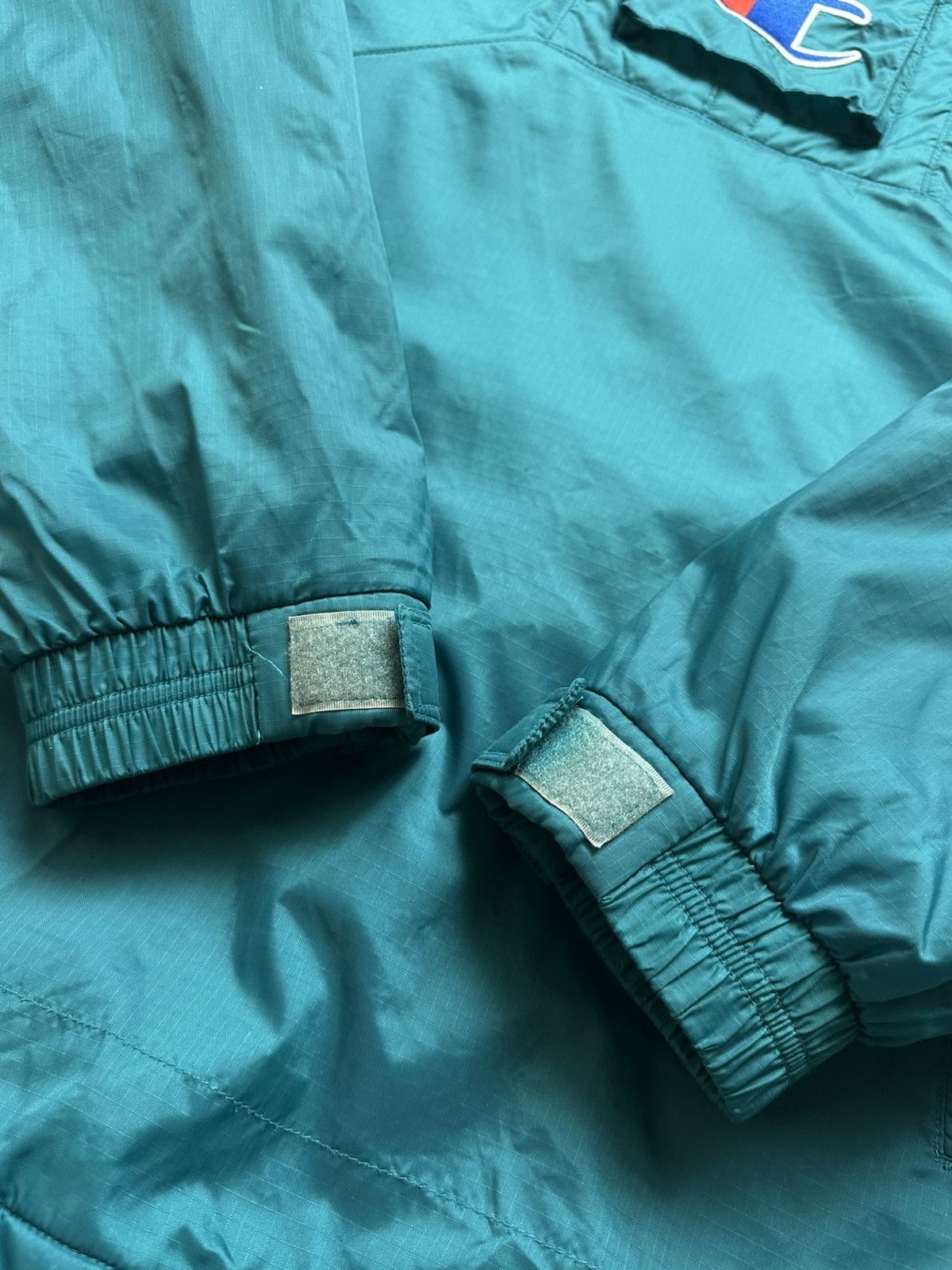 Champion × Supreme SS/18 SUPREME x CHAMPION PULLOVER PARKA JACKET TEAL SIZE M Size US M / EU 48-50 / 2 - 17 Thumbnail