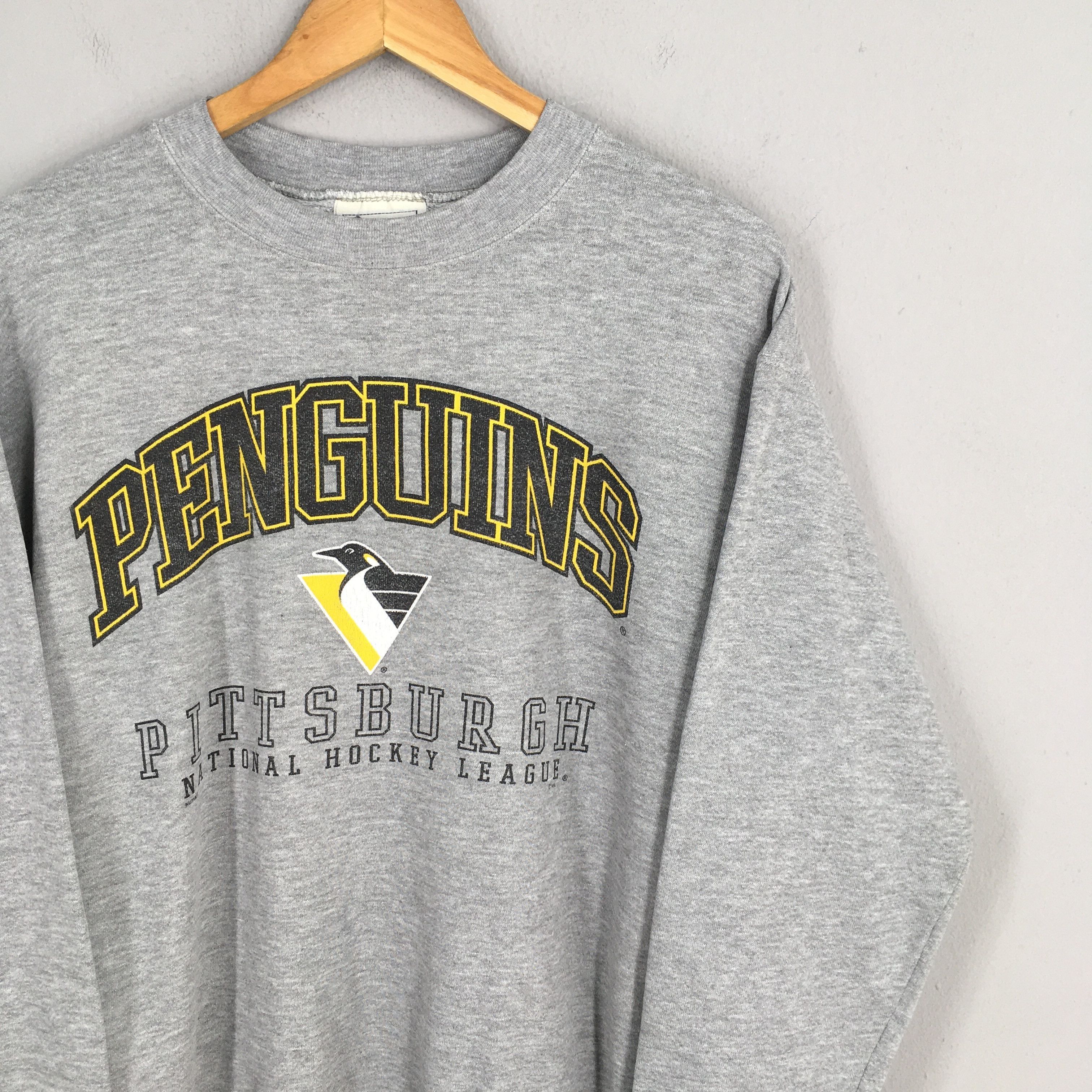 Lee × NHL × Vintage Vintage Pittsburgh Penguins NHL Sweatshirt Medium Size US M / EU 48-50 / 2 - 2 Thumbnail