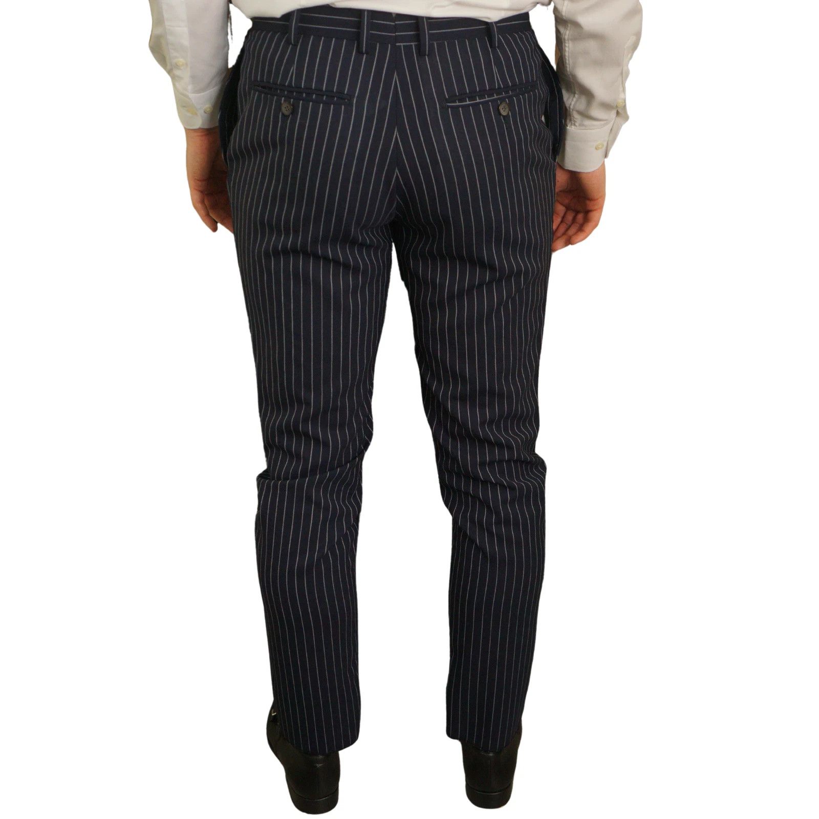 Suitsupply Men Suitsupply Suit Traveller Havana Patch Pinstriped US38 Size 38R - 8 Thumbnail