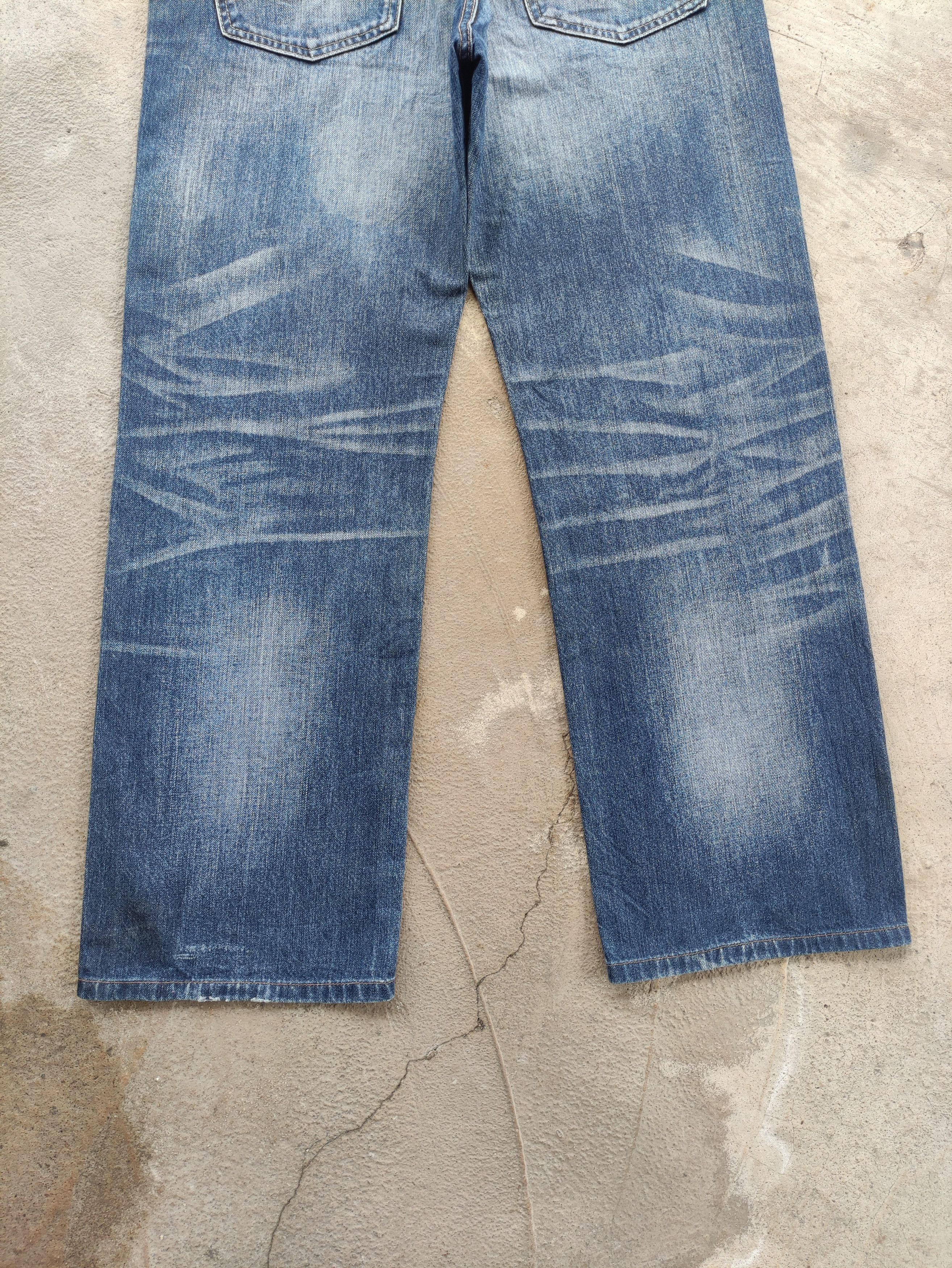 Japanese Brand Vintage Japanese Jean Baggy Distressed Faded Denim Size US 34 / EU 50 - 10 Thumbnail