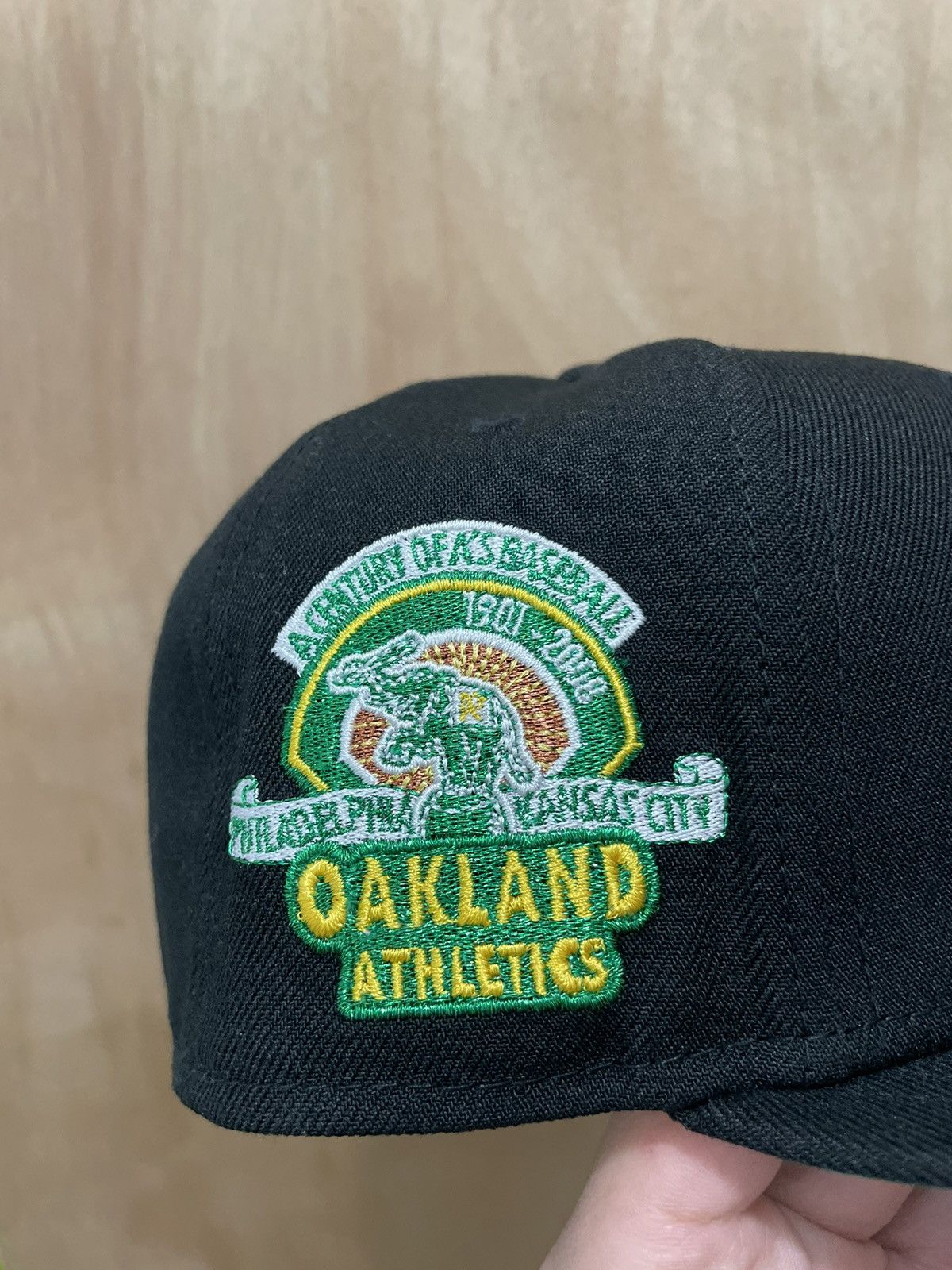 New Era Topperz Oakland athletics a century of A’s baseball 7 1/4 Size ONE SIZE - 4 Thumbnail