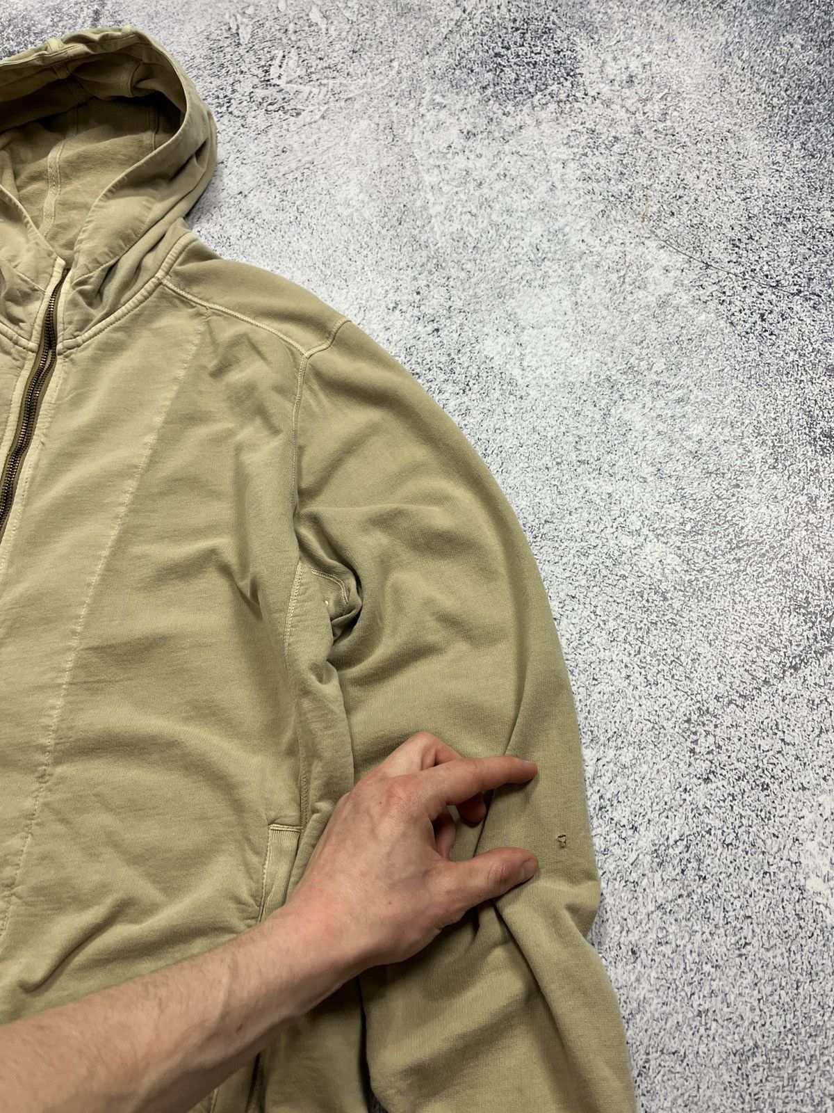 Denim & Supply Ralph Lauren Vintage Polo Ralph Lauren Military Zip Hoodie Distressed Size US M / EU 48-50 / 2 - 11 Thumbnail