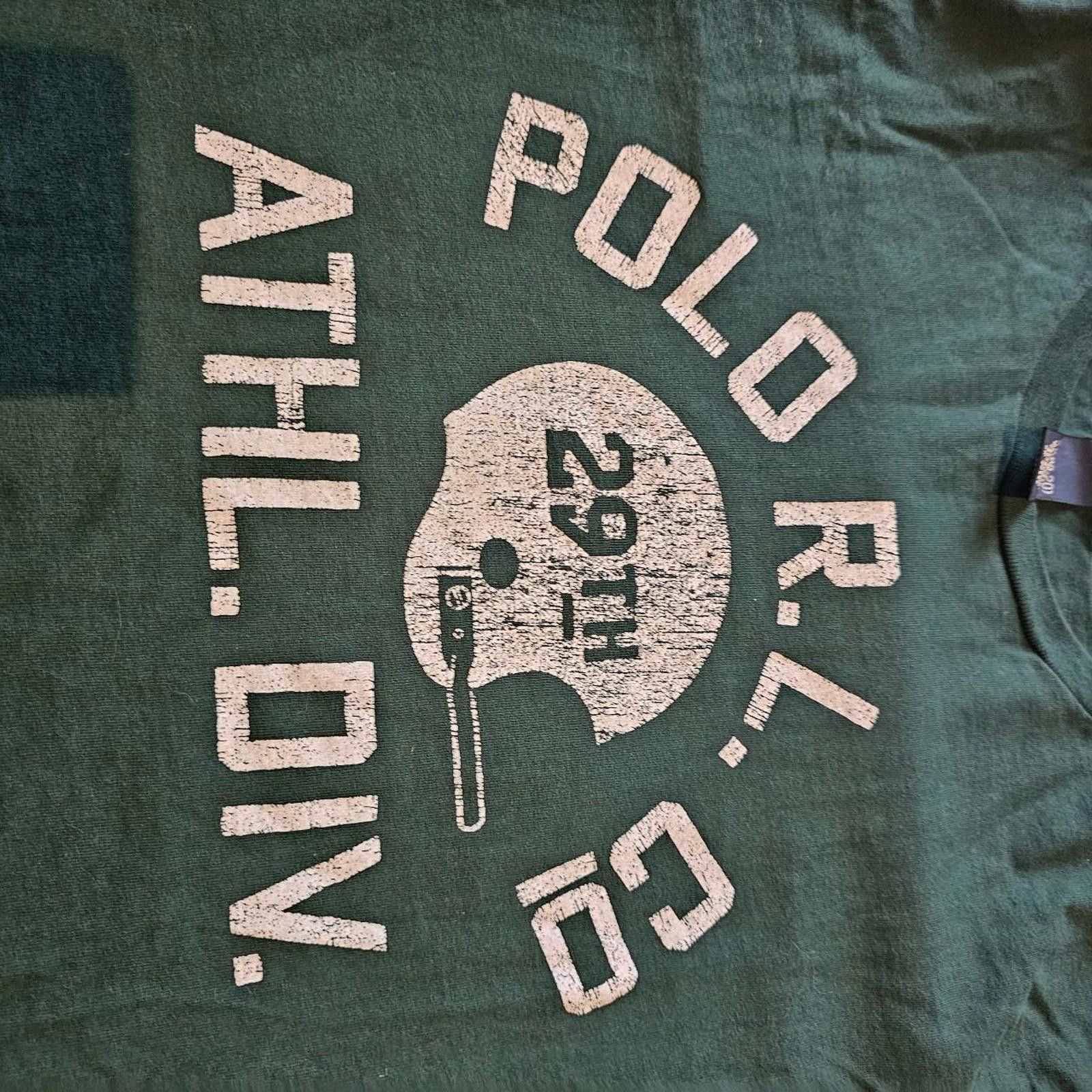 Polo Ralph Lauren Polo Ralph Lauren XL Kid's Blue and Green T-shirt Size US XL / EU 56 / 4 - 5 Thumbnail