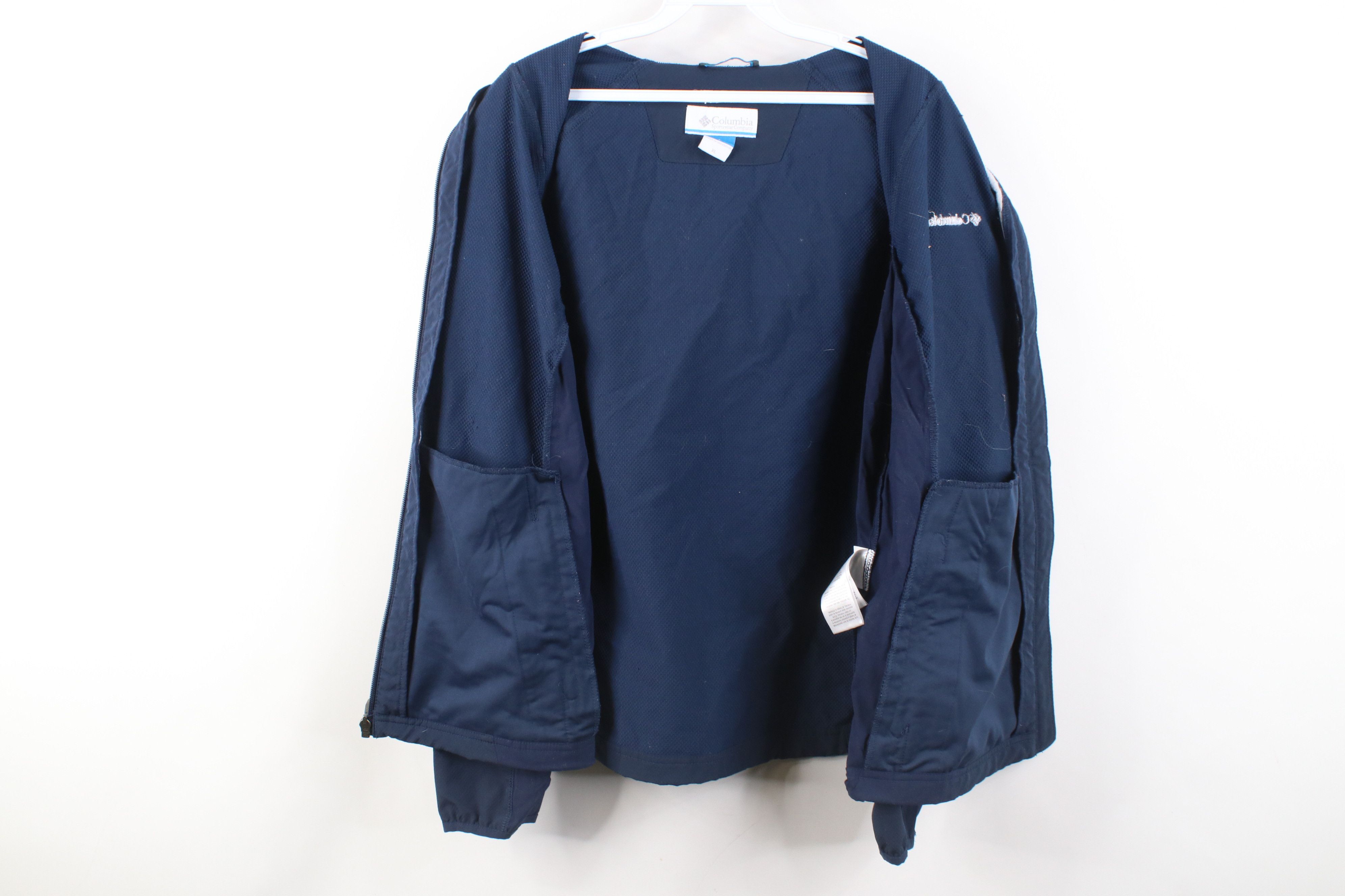 Columbia Y2K Columbia Water Resistant Full Zip Hooded Rain Jacket Size XL / US 12-14 / IT 48-50 - 8 Thumbnail