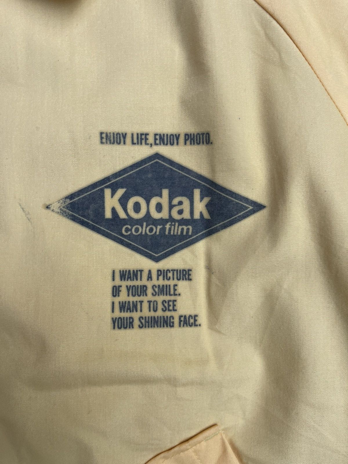 Vintage 80s Koda Jacket Retro Color Film Merch Fleece Lined