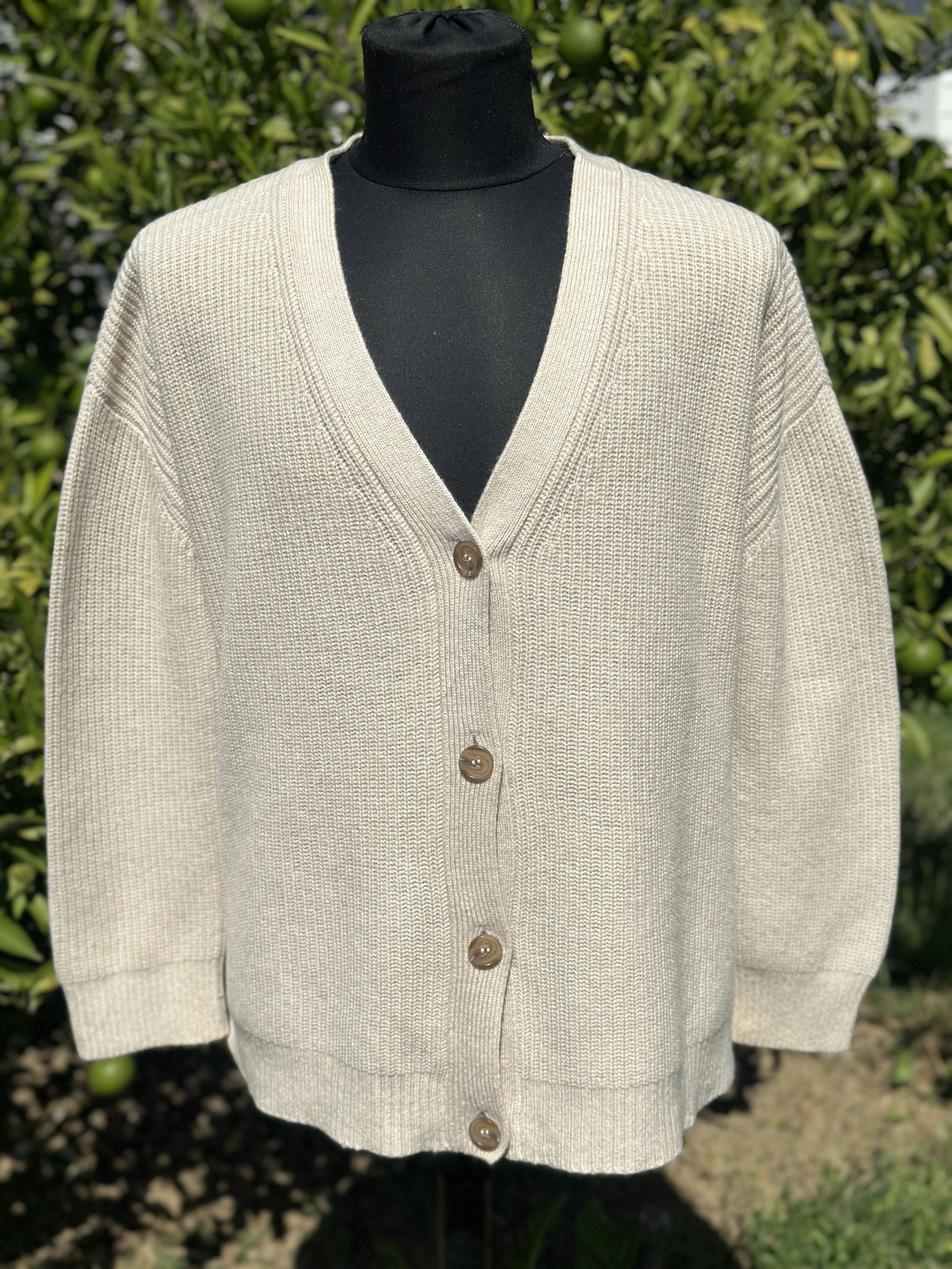 Other Oversize Jenni Kayne Cocoon Cardigan 100% Cashmere Size M Size M / US 6-8 / IT 42-44 - 1 Thumbnail