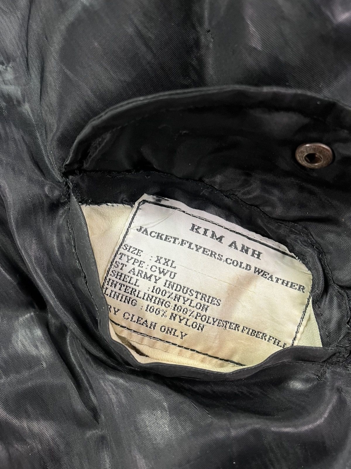 Japanese Brand 90s St. Army Industries Distressed Faded Bomber Jacket XXL Size US XXL / EU 58 / 5 - 10 Thumbnail
