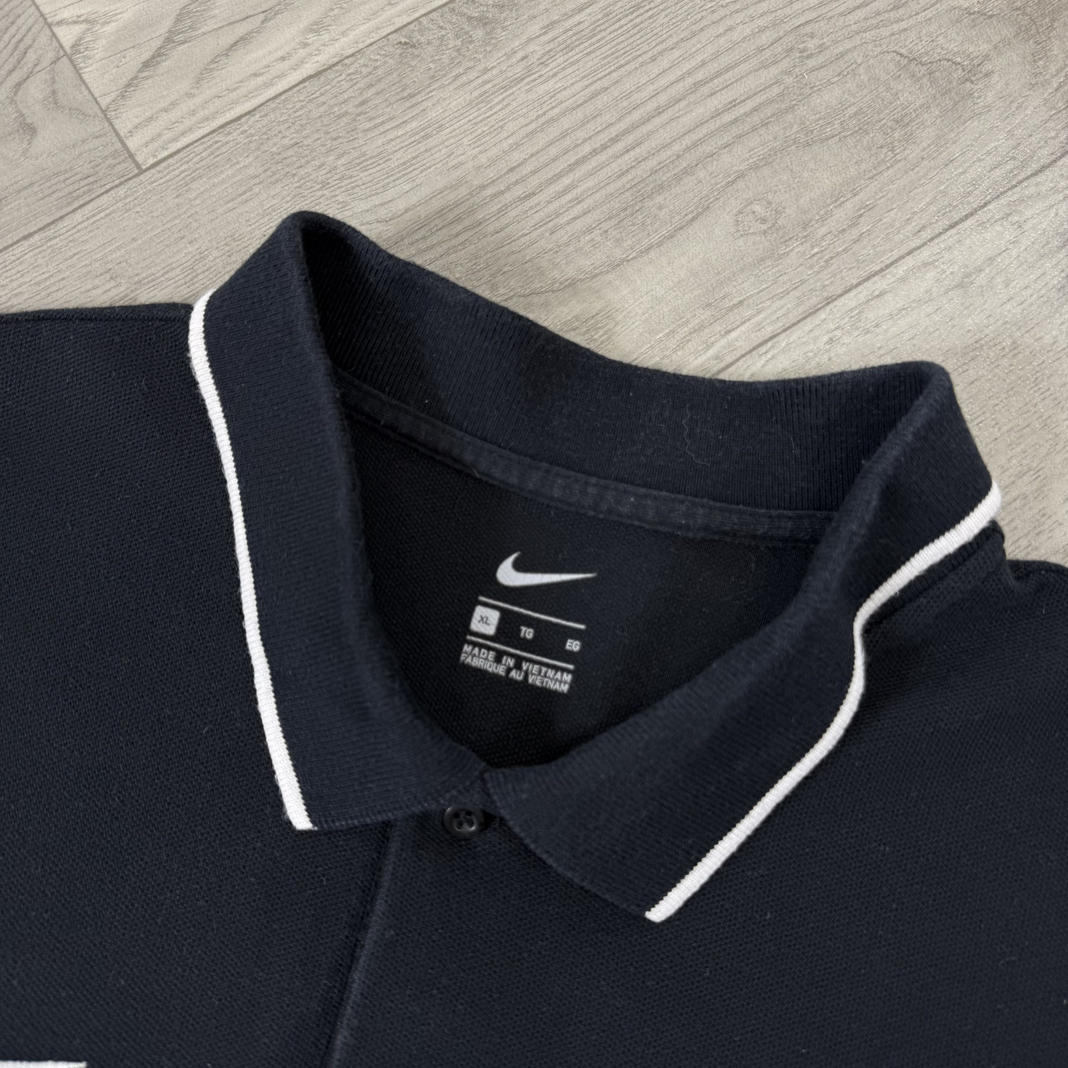 Nike Nike Black Polo Tee Shirt Size US XL / EU 56 / 4 - 6 Thumbnail