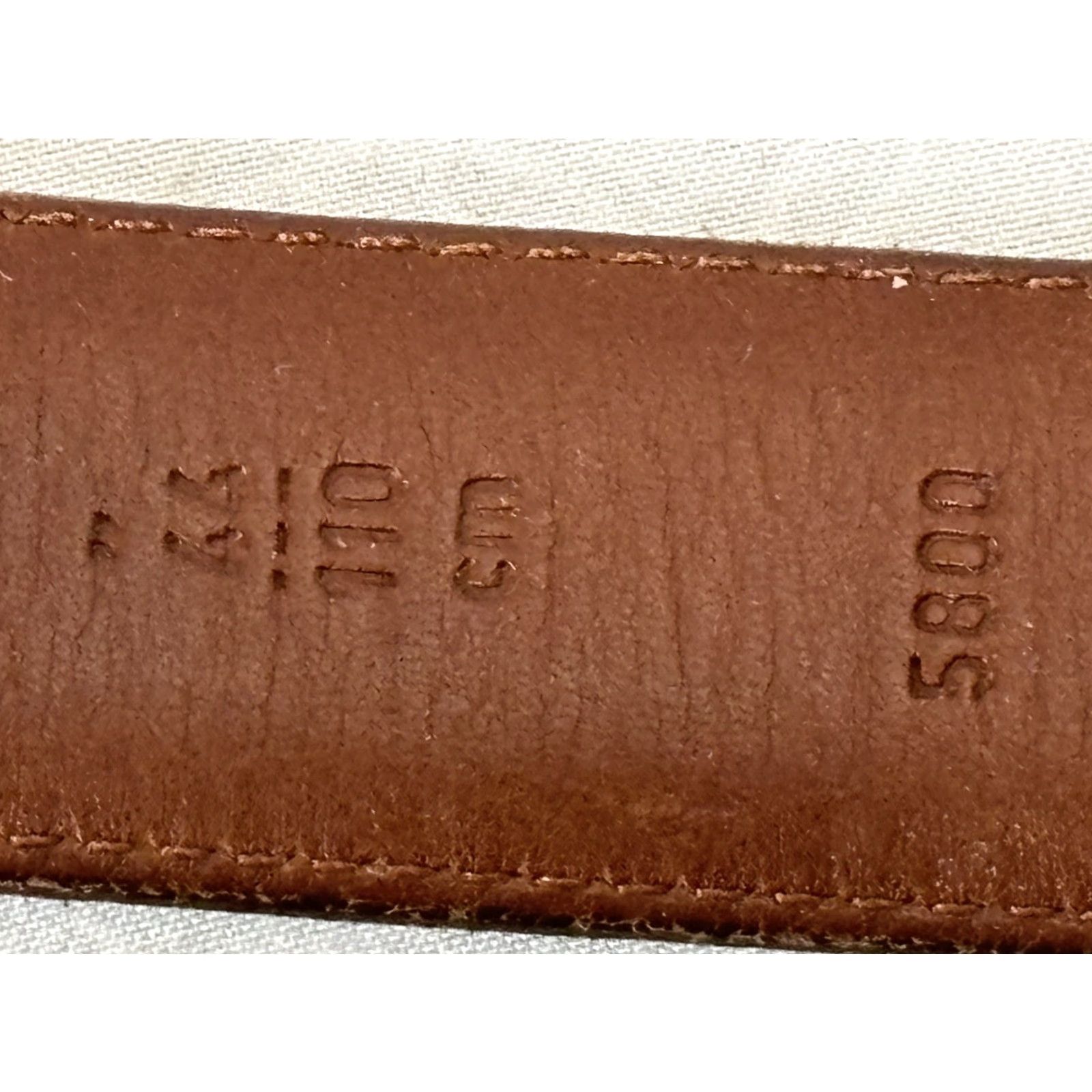 Coach VINTAGE Coach Belt Burgundy Leather 5800 44 Mens Regular Size Brass Buckle Wearable Vintage Accessories Mens Belt 1980s 1990s Size 44 - 6 Thumbnail