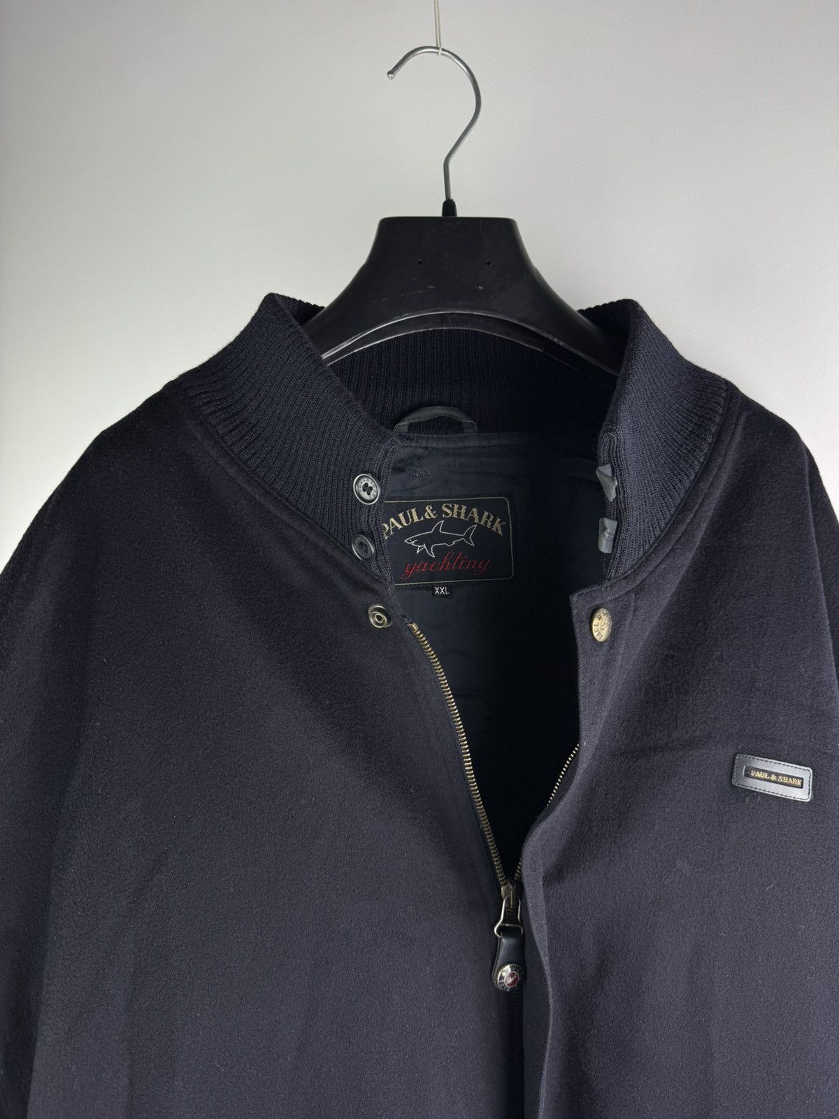 Paul & Shark Paul & Shark Yachting Loro Piana Cashmere Bomber Jacket Size US L / EU 52-54 / 3 - 2 Thumbnail