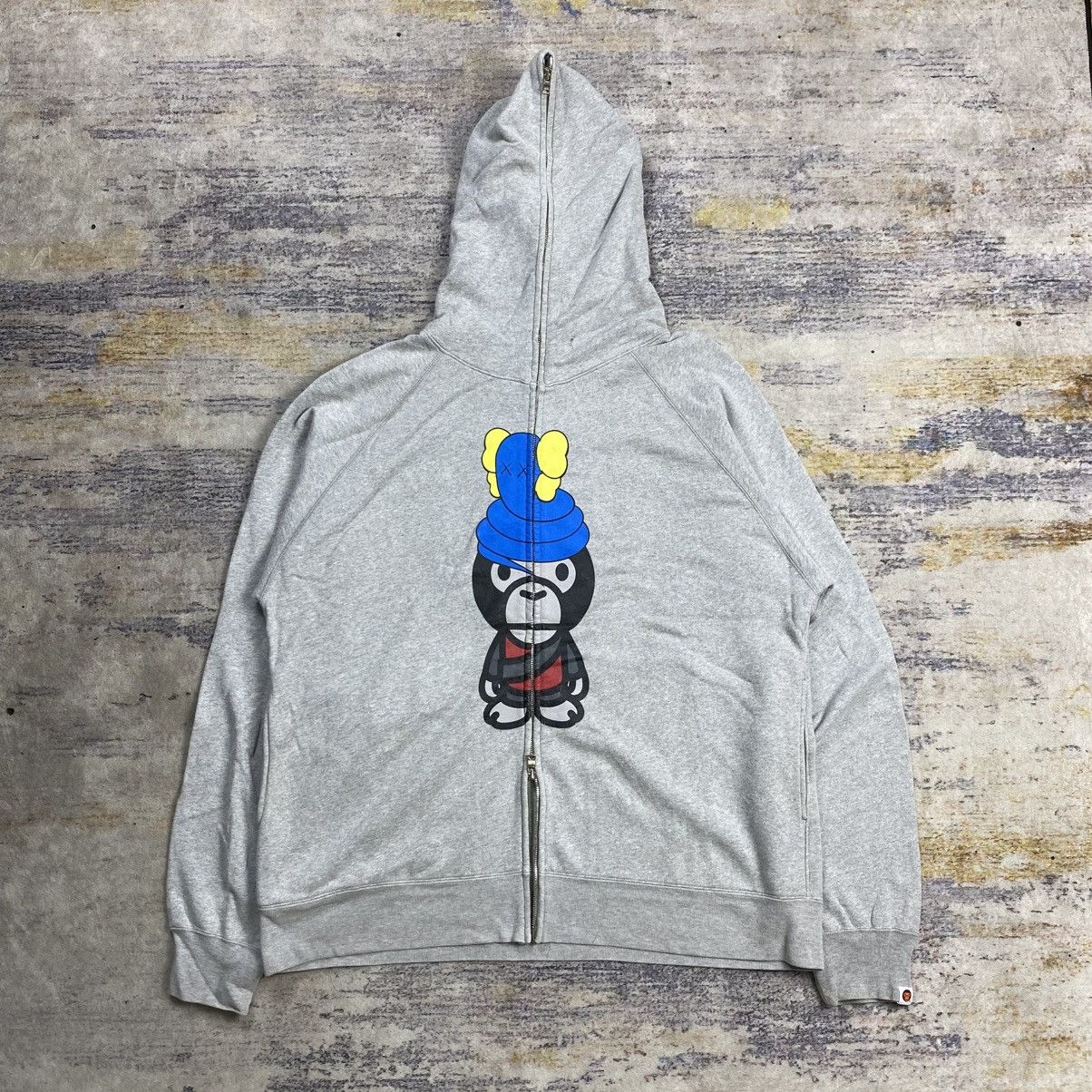 Bape × Kaws Bape x Kaws full zip hoodie Size US L / EU 52-54 / 3 - 1 Thumbnail