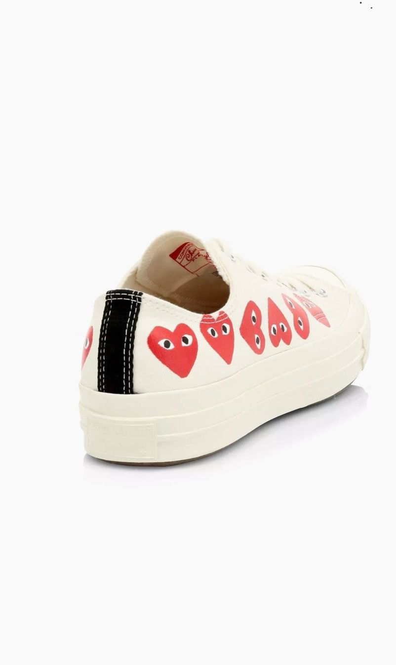 Comme des Garcons Commes des garcon low top converse Size US 8.5 / IT 38.5 - 5 Thumbnail