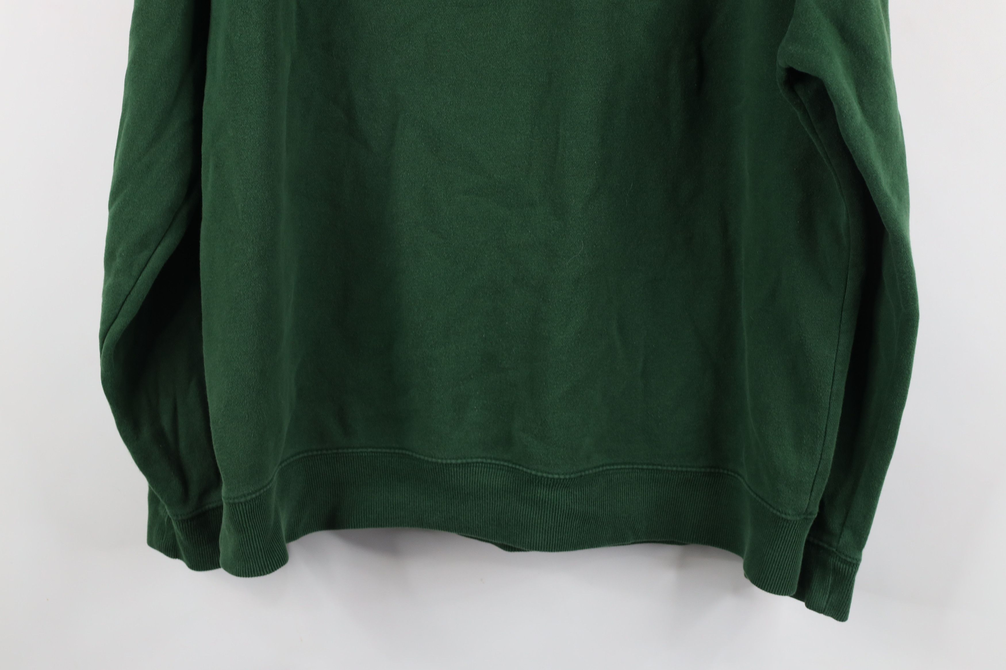 Gap × Vintage Vintage Gap Spell Out Block Letter Hoodie Sweatshirt Green Size US XL / EU 56 / 4 - 15 Thumbnail
