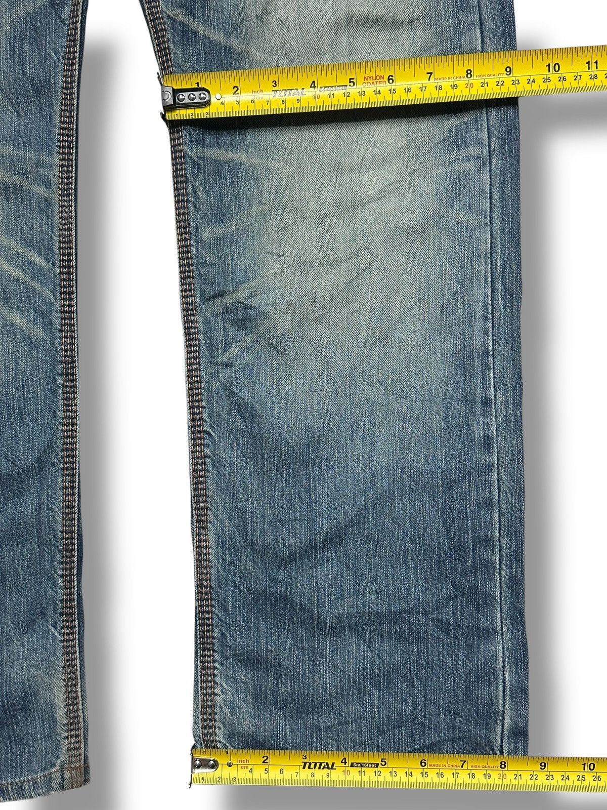 Edwin Edwin 403XVS Jeans | Authentic Denim | Rare Orange Stitching Size US 35 - 17 Thumbnail