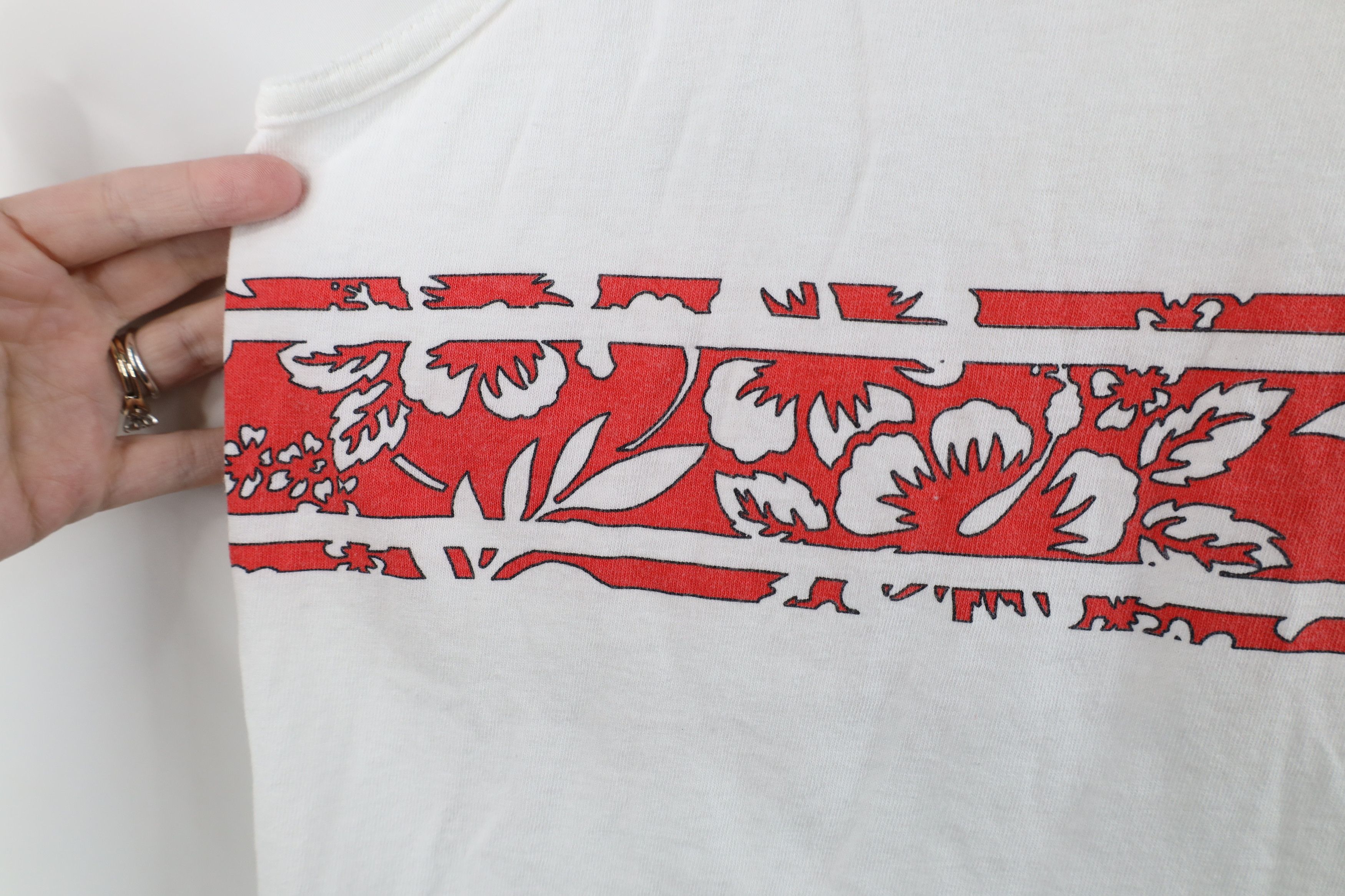 Ocean Pacific Vintage 90s Ocean Pacific OP Surfing Flower Tank Top T-Shirt Size US L / EU 52-54 / 3 - 5 Thumbnail