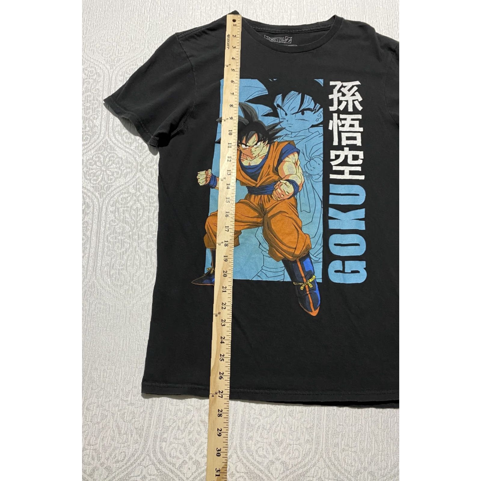 Vintage Dragon Ball Z Goku Shirt Mens Medium Black Anime Graphic Tee Size US M / EU 48-50 / 2 - 3 Thumbnail
