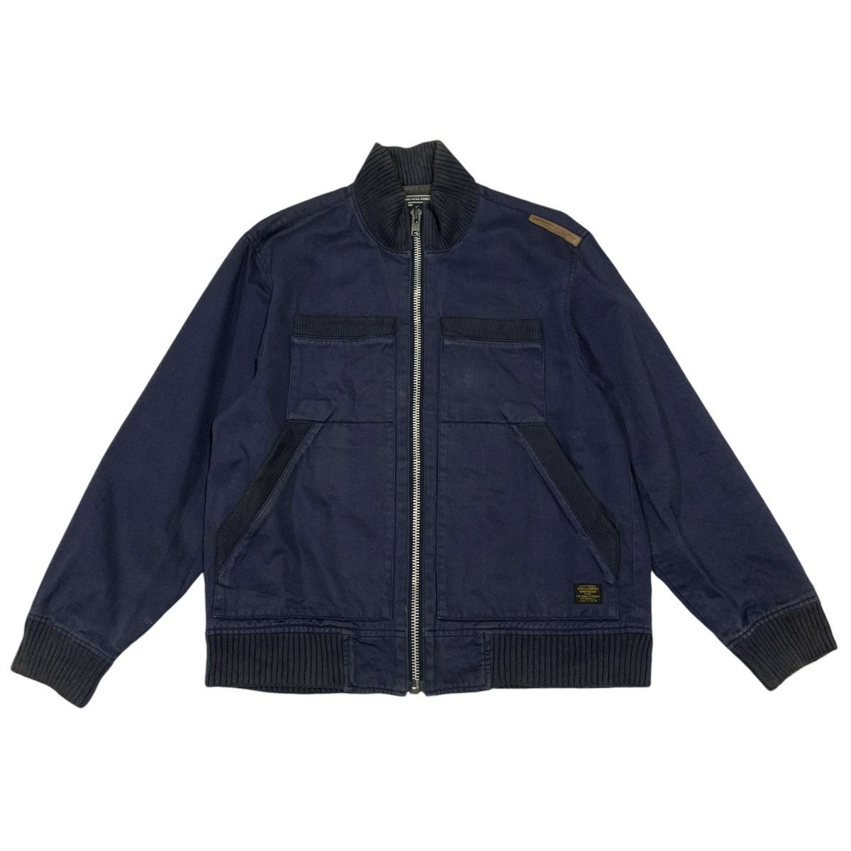Unrivaled Let It Ride / UNRIVALED Full Zip Moto Jacket Size US M / EU 48-50 / 2 - 1 Thumbnail