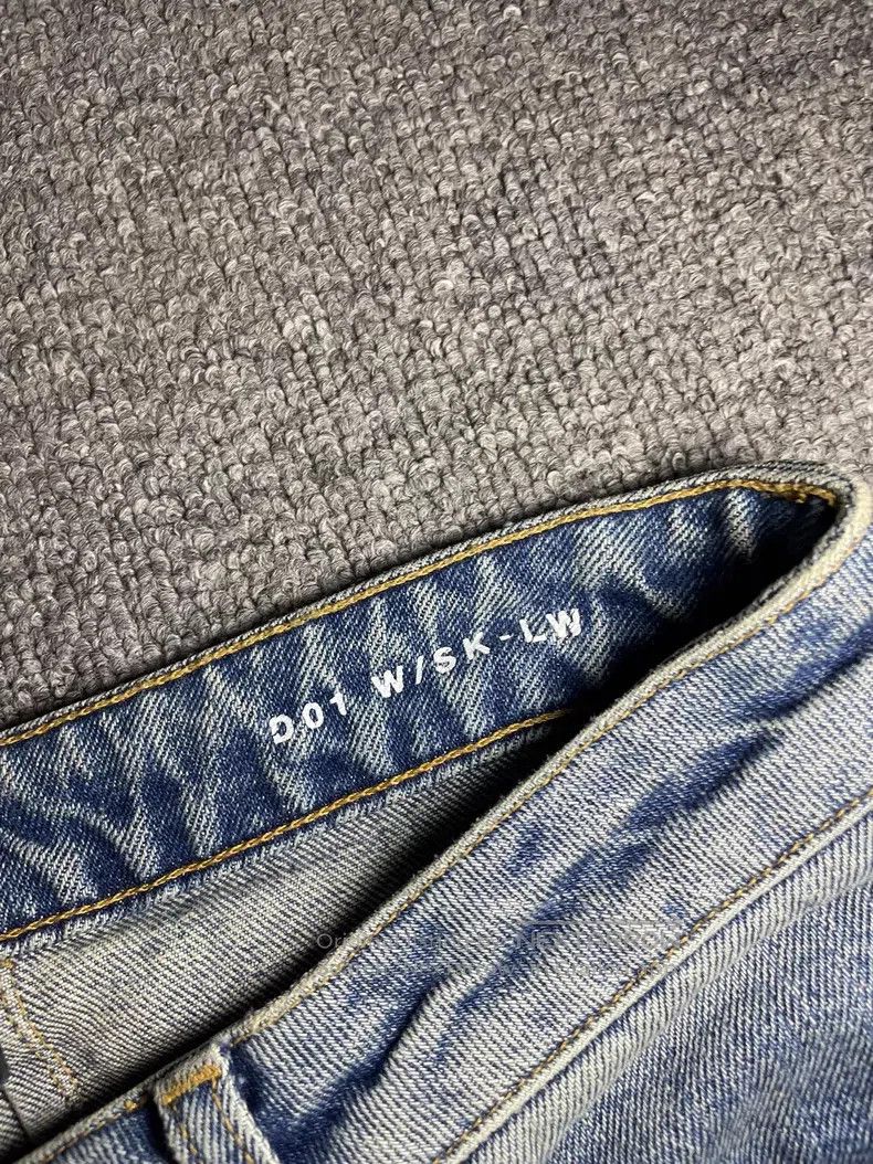 Saint Laurent Paris Saint Laurent Paris Washed Knee Cut Distressed Denim Jeans Size US 28 / EU 44 - 6 Thumbnail