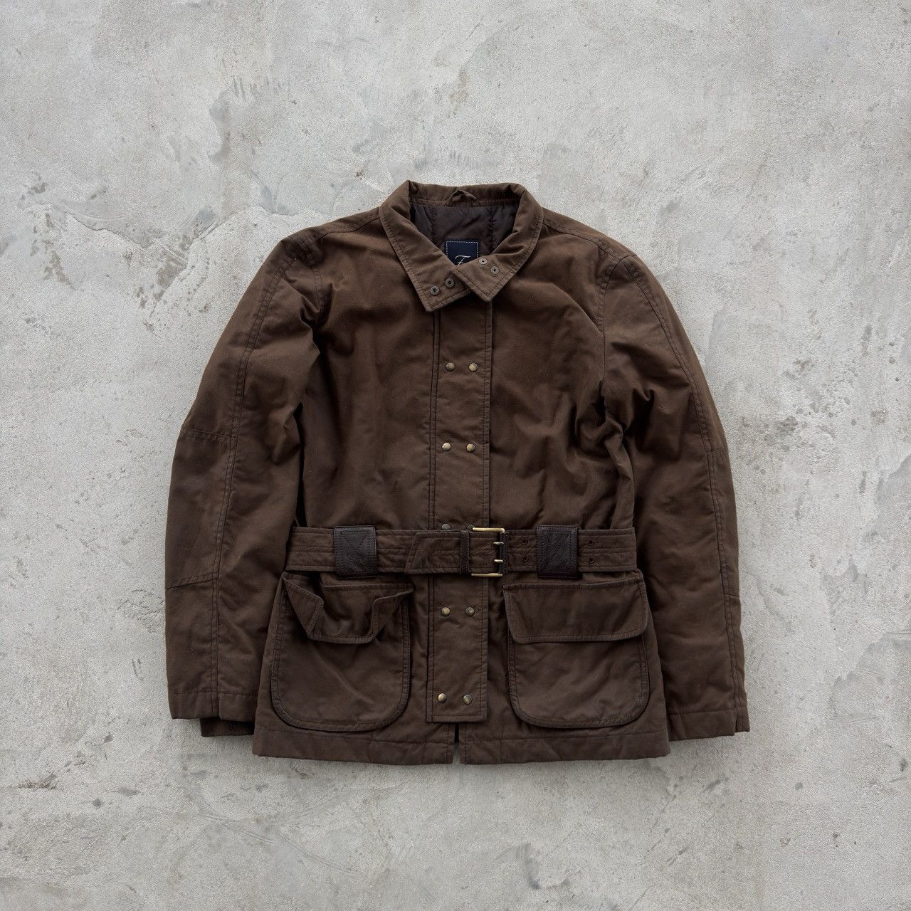 Fay Vintage Fay Waxed Safari Jacket Size US S / EU 44-46 / 1 - 1 Thumbnail