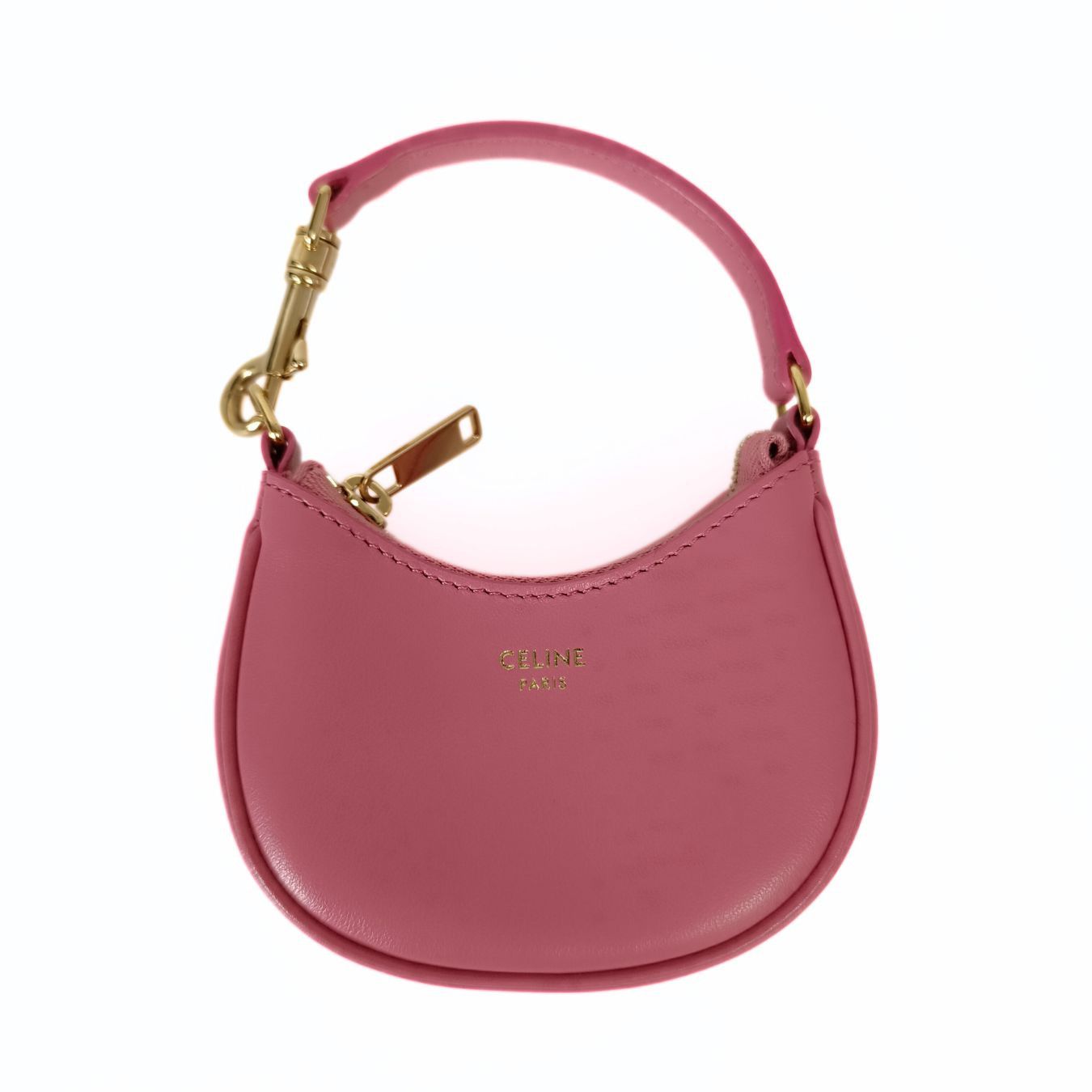 image of Celine Céline Mini Ava Bag In Pink Leather, Women's