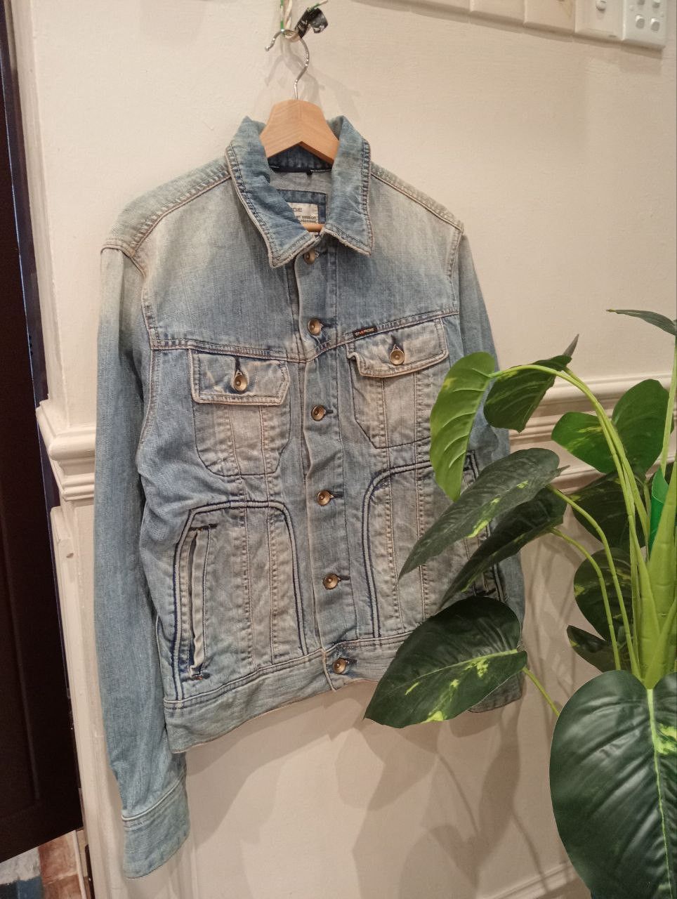 Energie ENERGIE LIGHT BLUE DENIM JACKET - MEDIUM Size US M / EU 48-50 / 2 - 1 Thumbnail