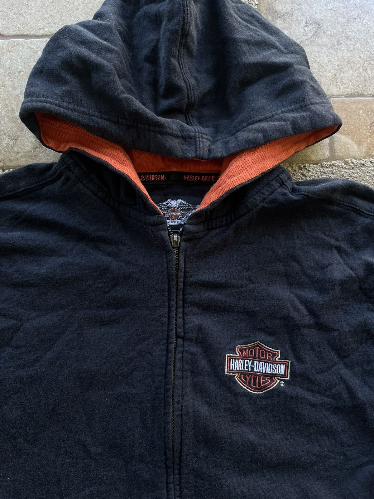 Harley Davidson Flames Harley Davidson Zip-Up Size US L / EU 52-54 / 3 - 4 Thumbnail
