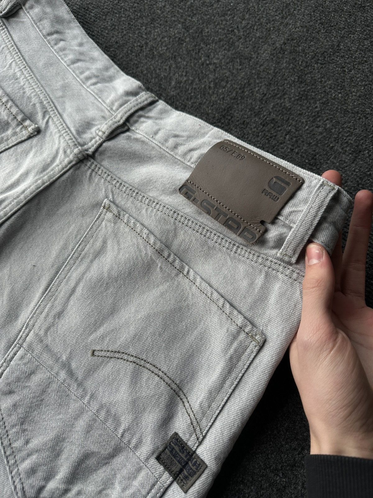 G-Star 🚨PUNK G STAR OPIUM SKINNY 96 GRAY MENS JEANS Y2k BIKER Size US 32 / EU 48 - 13 Thumbnail