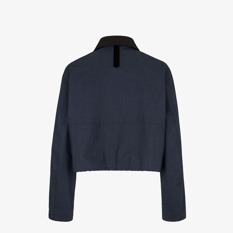 Fendi o1s1wg110226 Blouson Jacket in Midnight Blue/Black Size US M / EU 48-50 / 2 - 2 Thumbnail