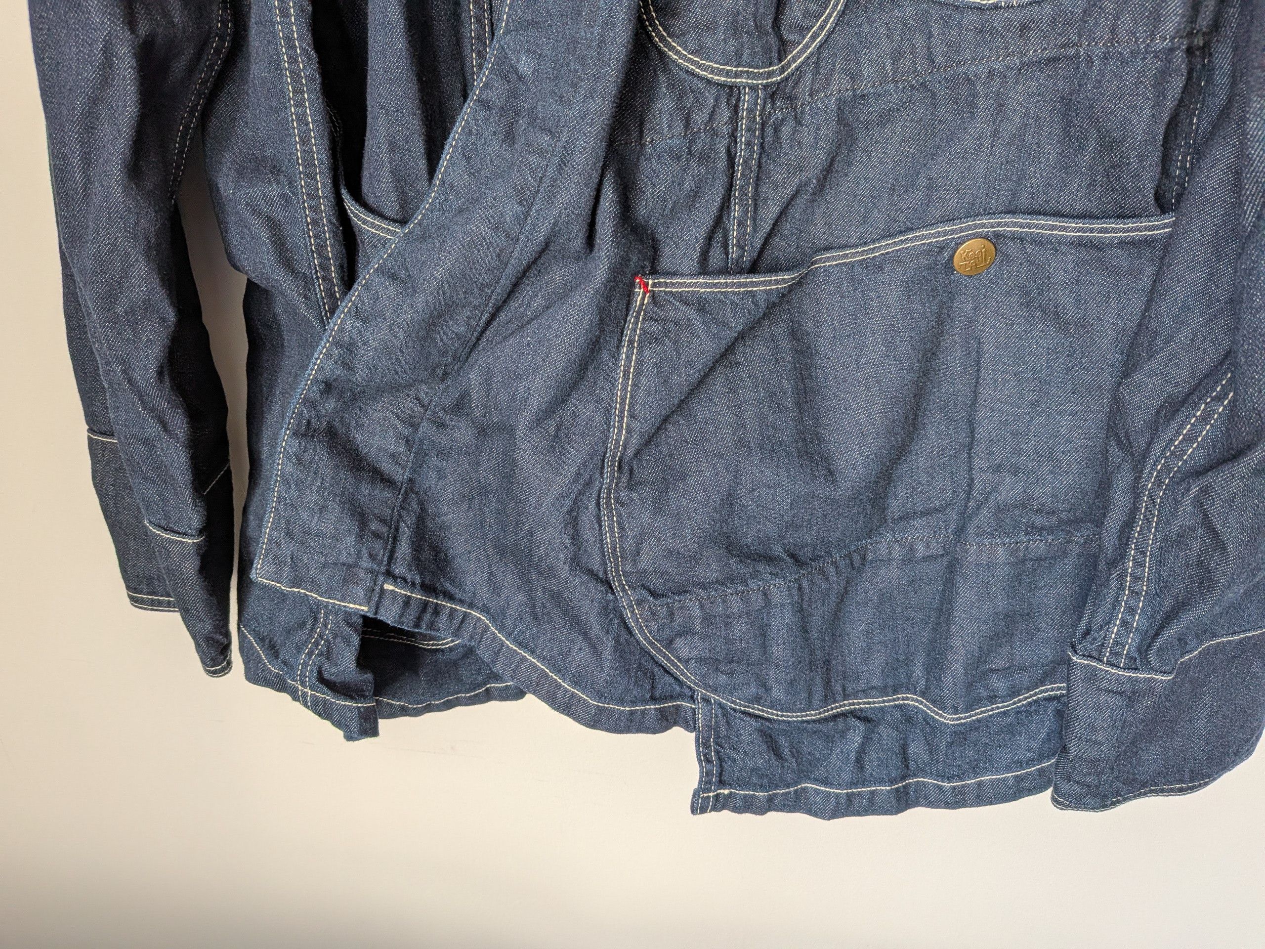 Kapital Kapital Denim Monkey Sukiyaki Coverall Jacket (EK-848) Size US M / EU 48-50 / 2 - 7 Thumbnail