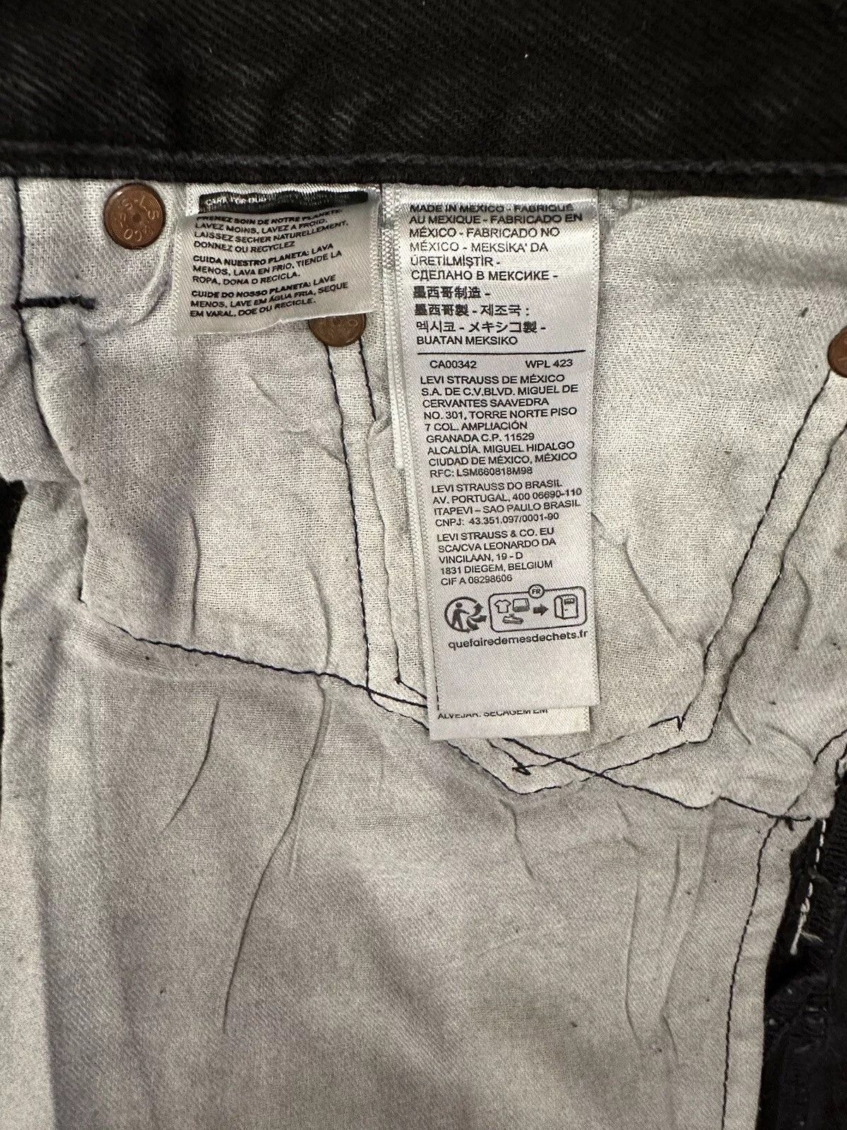 DENIM TEARS × Levi's Denim Tears Levis Bust Down 501 Jeans Size US 36 / EU 52 - 15 Thumbnail