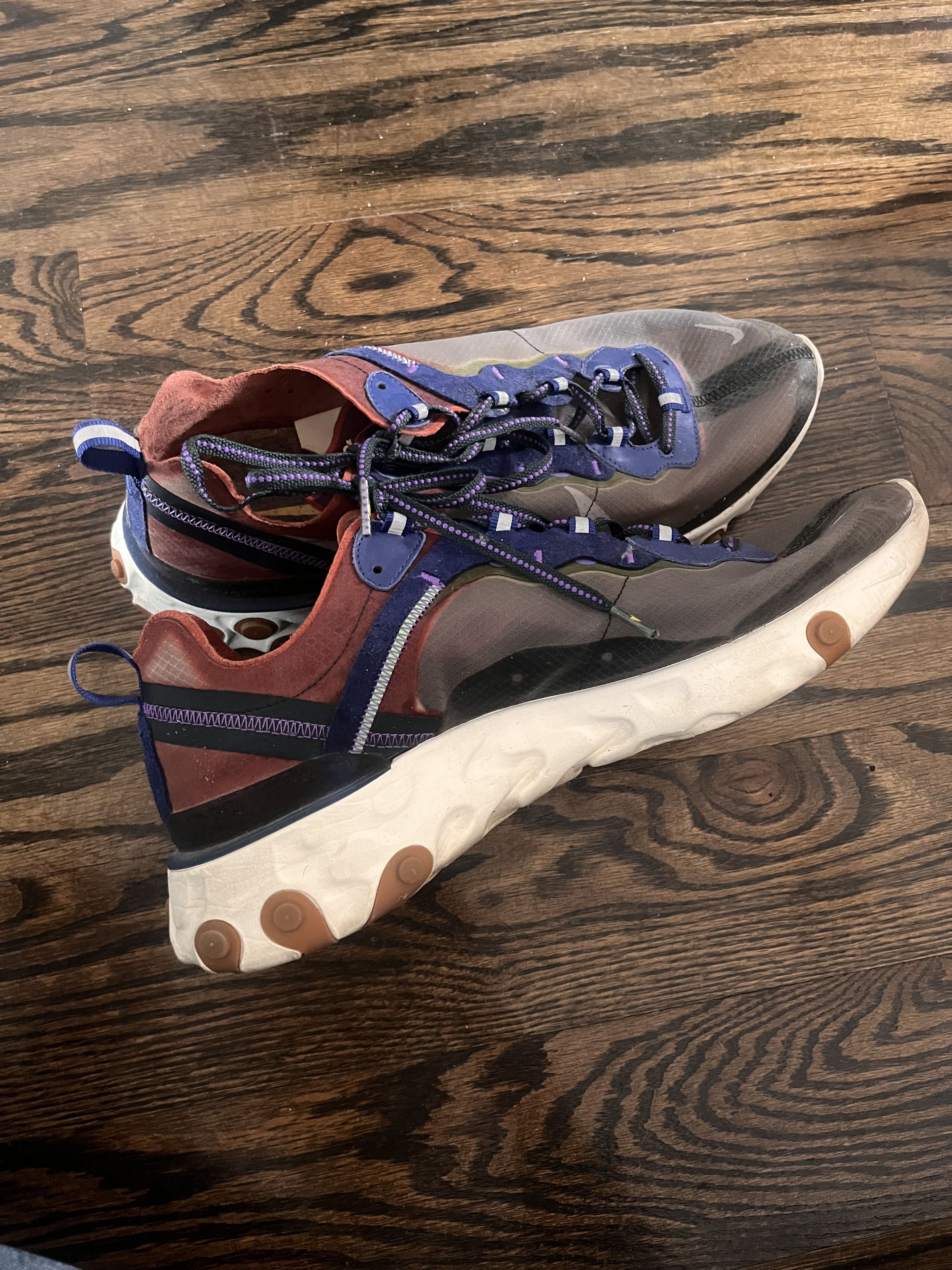 Nike Nike React Element 87 Dusty Peach US 13 Size US 13 / EU 46 - 3 Thumbnail