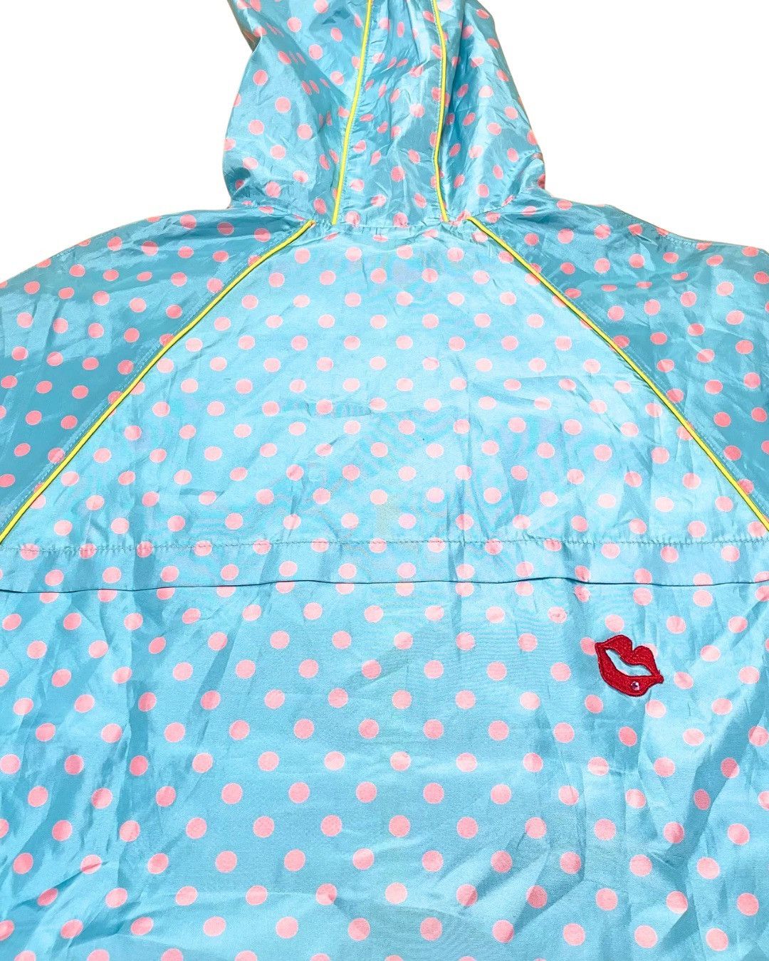 Angel Blue Angel Blue Sweetie Polka Dot Heart-Patch Rain Shell Size M / US 6-8 / IT 42-44 - 5 Thumbnail